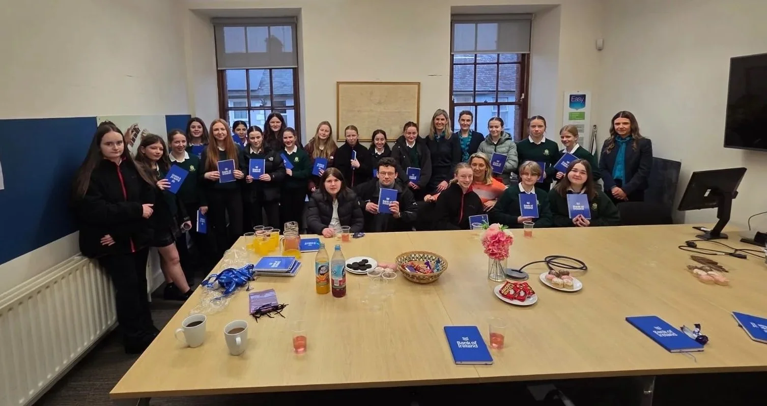 First Year Students Visit Bank of Ireland for Insightful Banking Experience