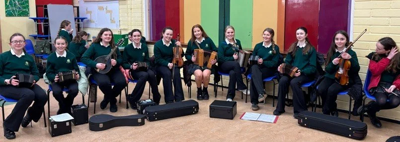 SHSS Trad Group entertain at Astna Square