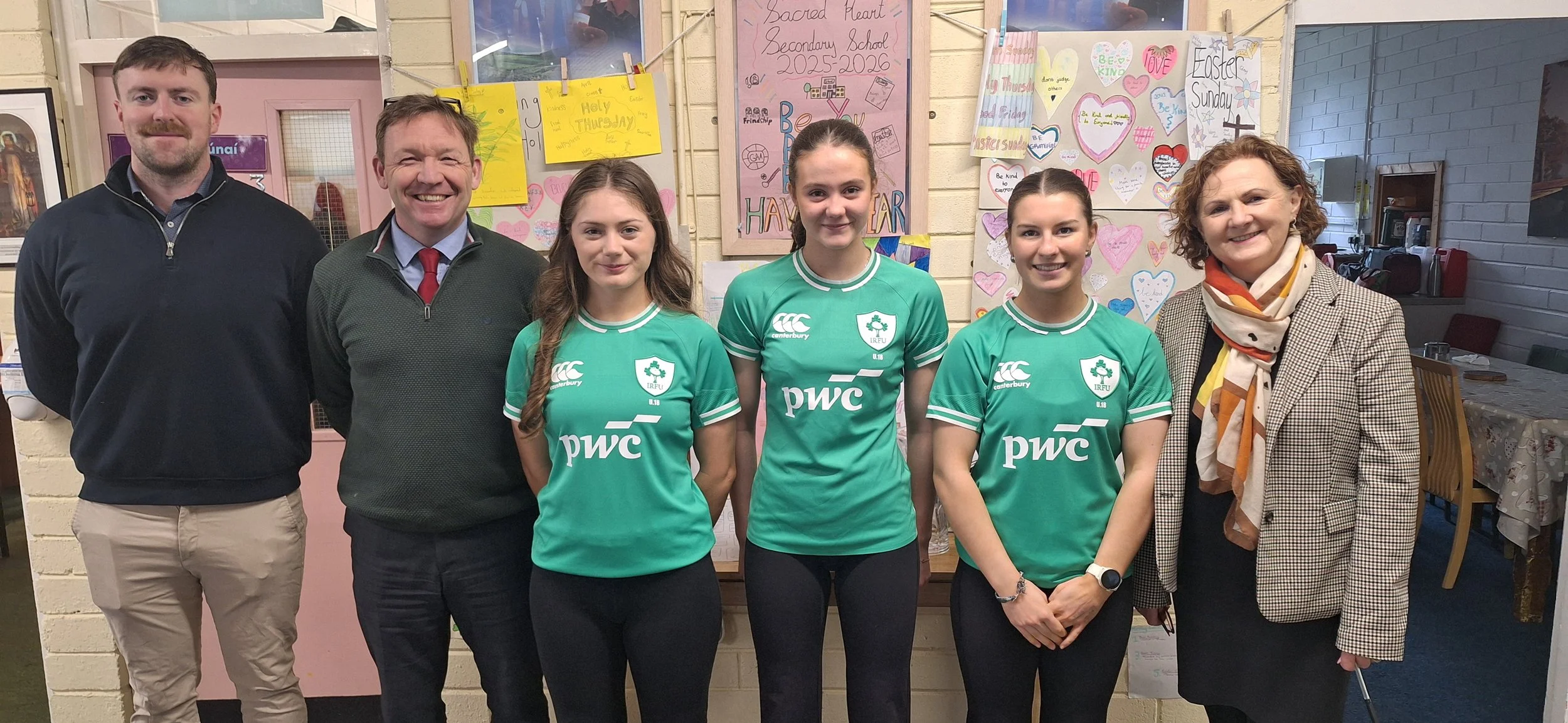 Sacred Heart’s 3 Rugby Internationals