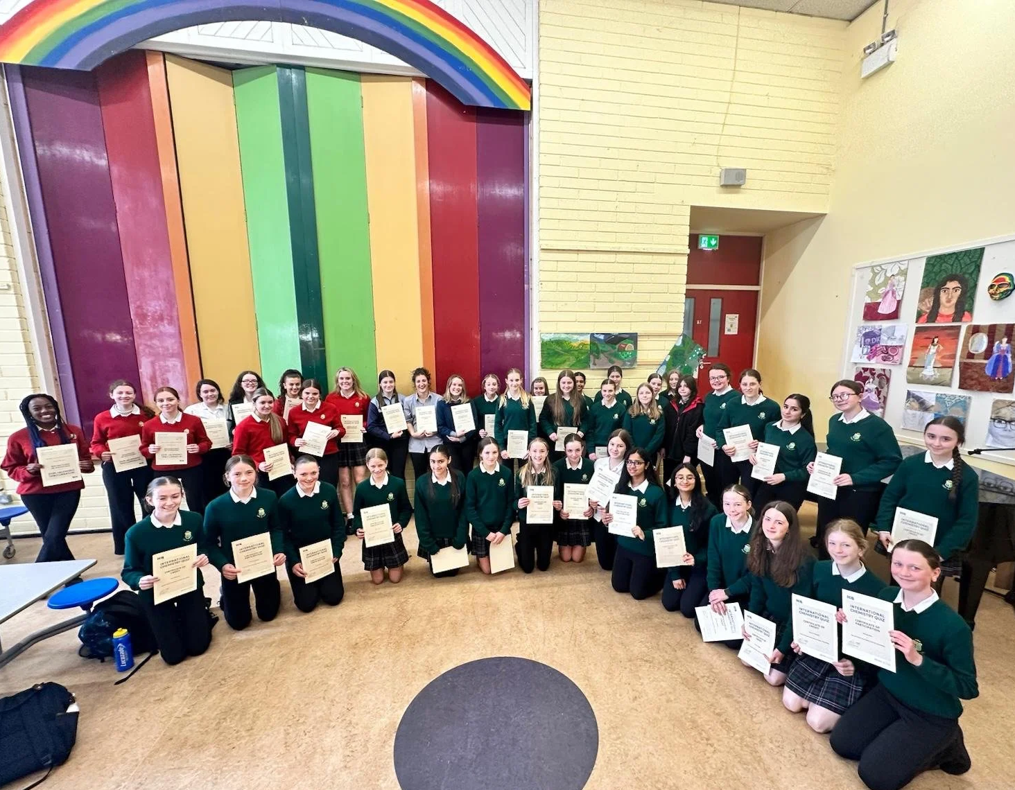 Chemistry Quiz Success Celebrated at Award Ceremony