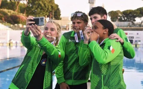 Elva wins gold with team Ireland in Rome!