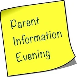 1st Year Parent/Guardian Information evening, Tuesday 8th of September at 7pm.