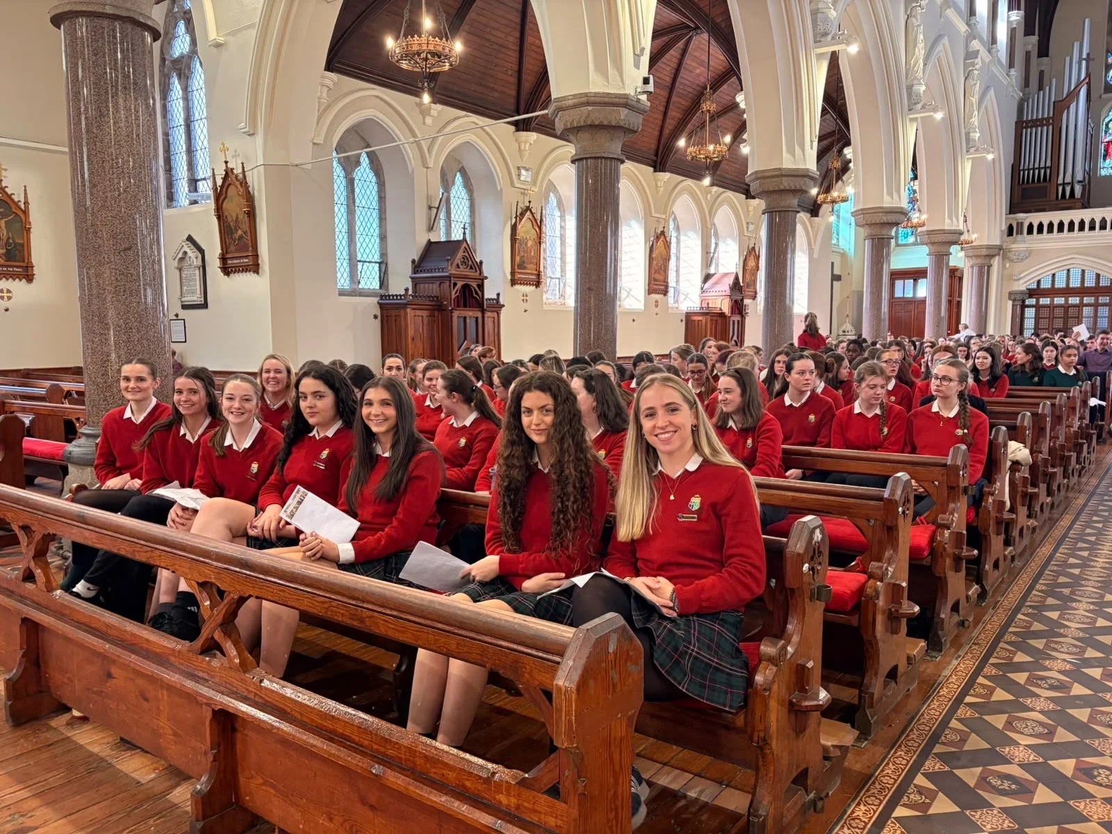 SHSS celebrates 85 years with opening of the school year mass.