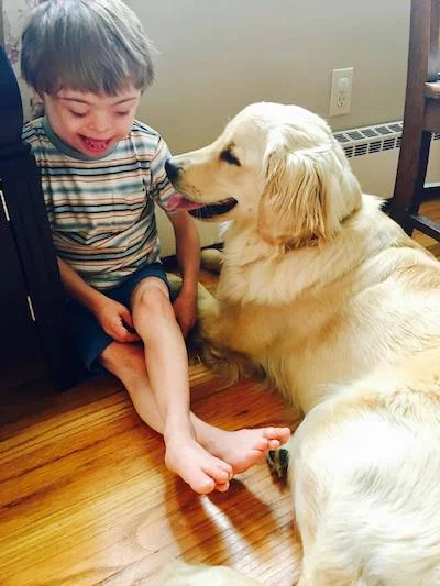 Shadow smiling at Jonathan.jpg