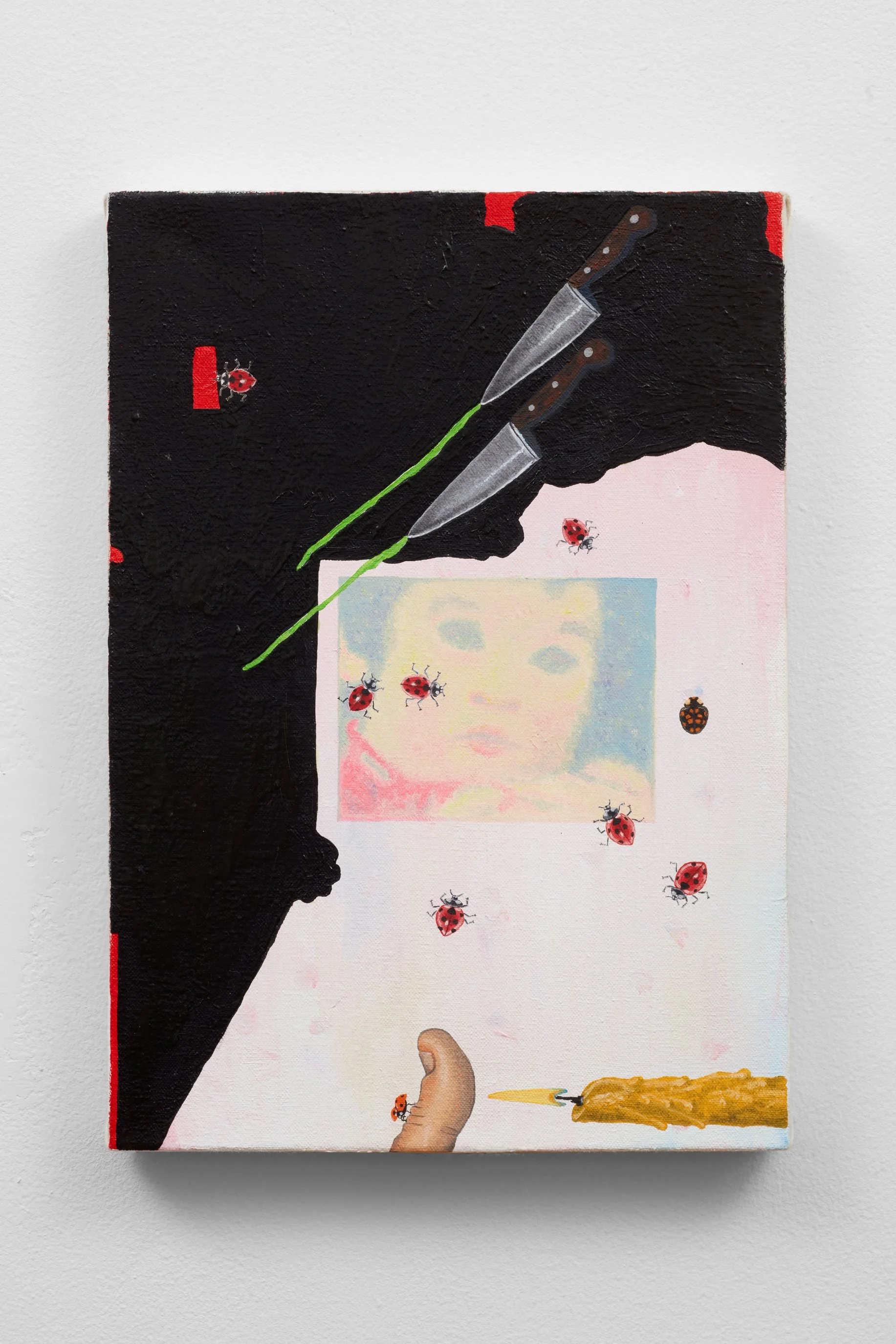   Elliott Smith , oil on canvas, 14 x 10 in., 2020 