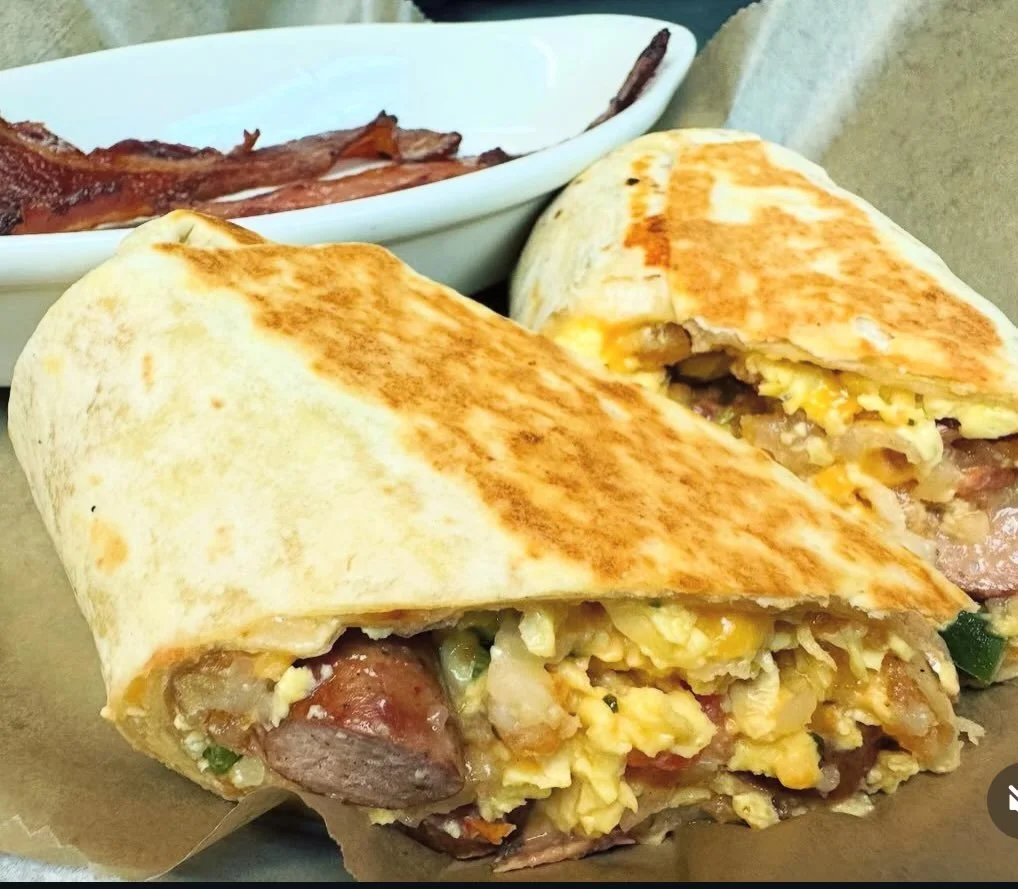 It&rsquo;s definitely time for breakfast burritos! Brunch served every Saturday and Sunday 11am-3pm. #atlantabrunch #brunchatl #brunchybrunch #nerdbar #breakfastburritos