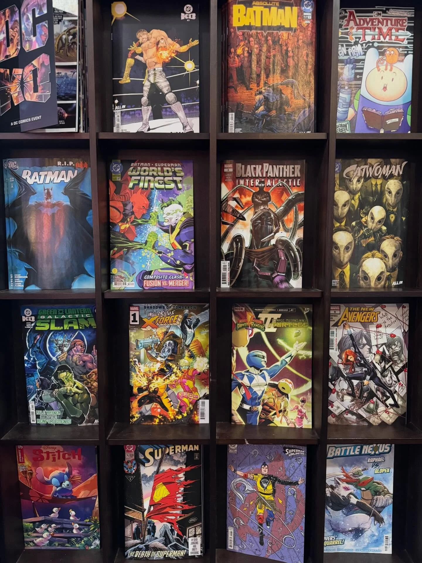 New Comic Book Day is upon us! Come by and try a few! #newcomicbookday #ncbd #wednesday #nerdbar