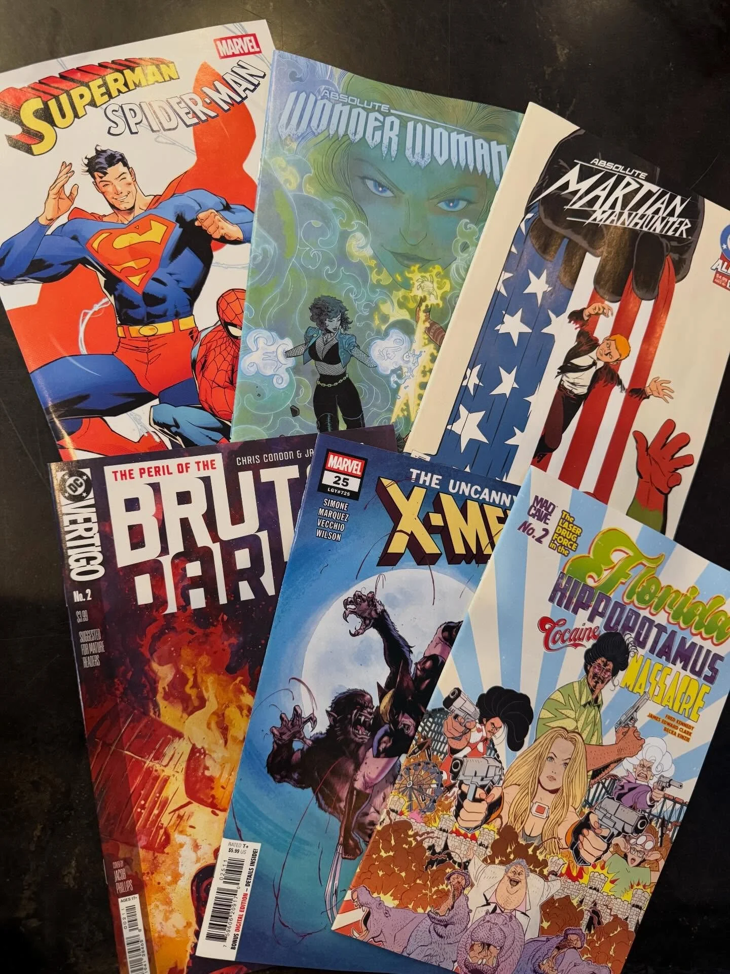 Never too late for comic books! We offer subscription services w/ discounts for avid readers! Come by and find out more. Your friendly neighborhood comic book bar loves you. #nerdbar #comicbooks