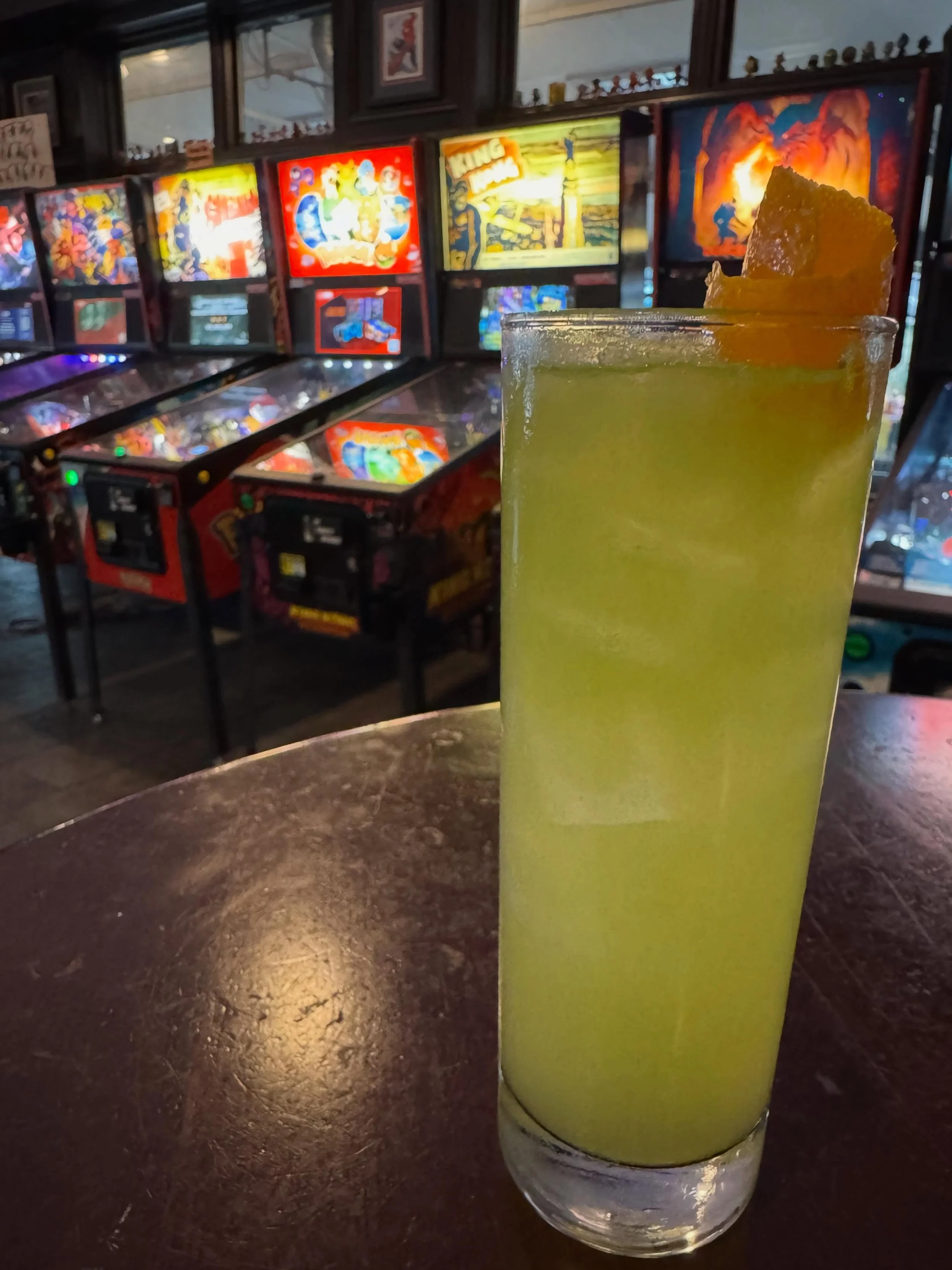 Ecto Cooler is back! Featuring @murrellsrowspirits jam jam strawberry gin, fresh cucumber and lime juice and sweet white vermouth- it is absolutely delicious, one of our faves. Come through! #nerdbar