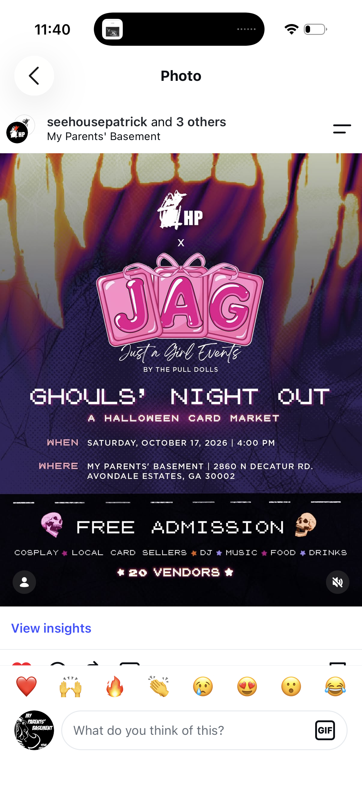 Ghouls Night Out TCG Market!