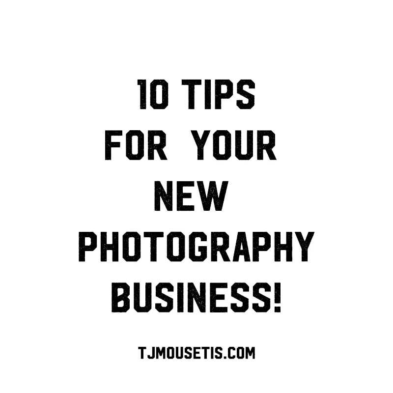 Episode 6 - 10 Tips For New Photographers!