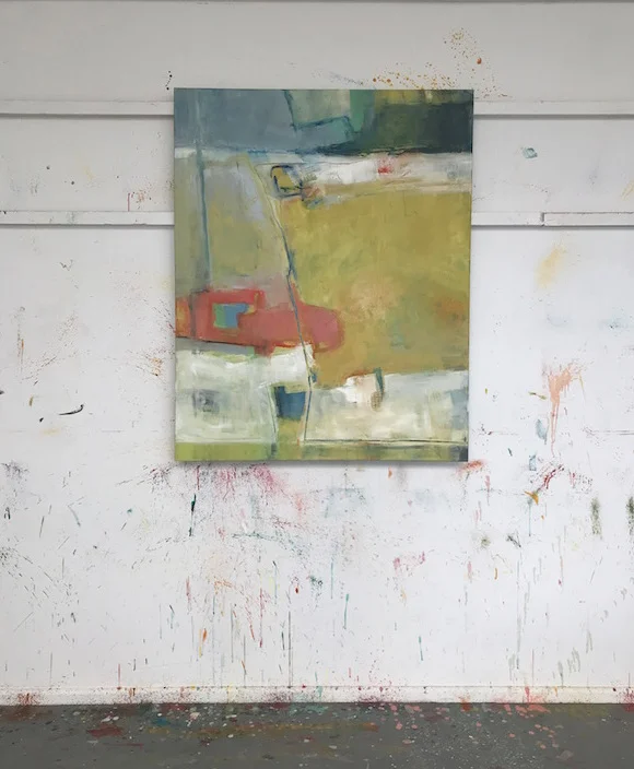 Good Fences Make Good Neighbours, 2016-2019 Oil on canvas 50 x 40 in / 101.5 x 127 cm