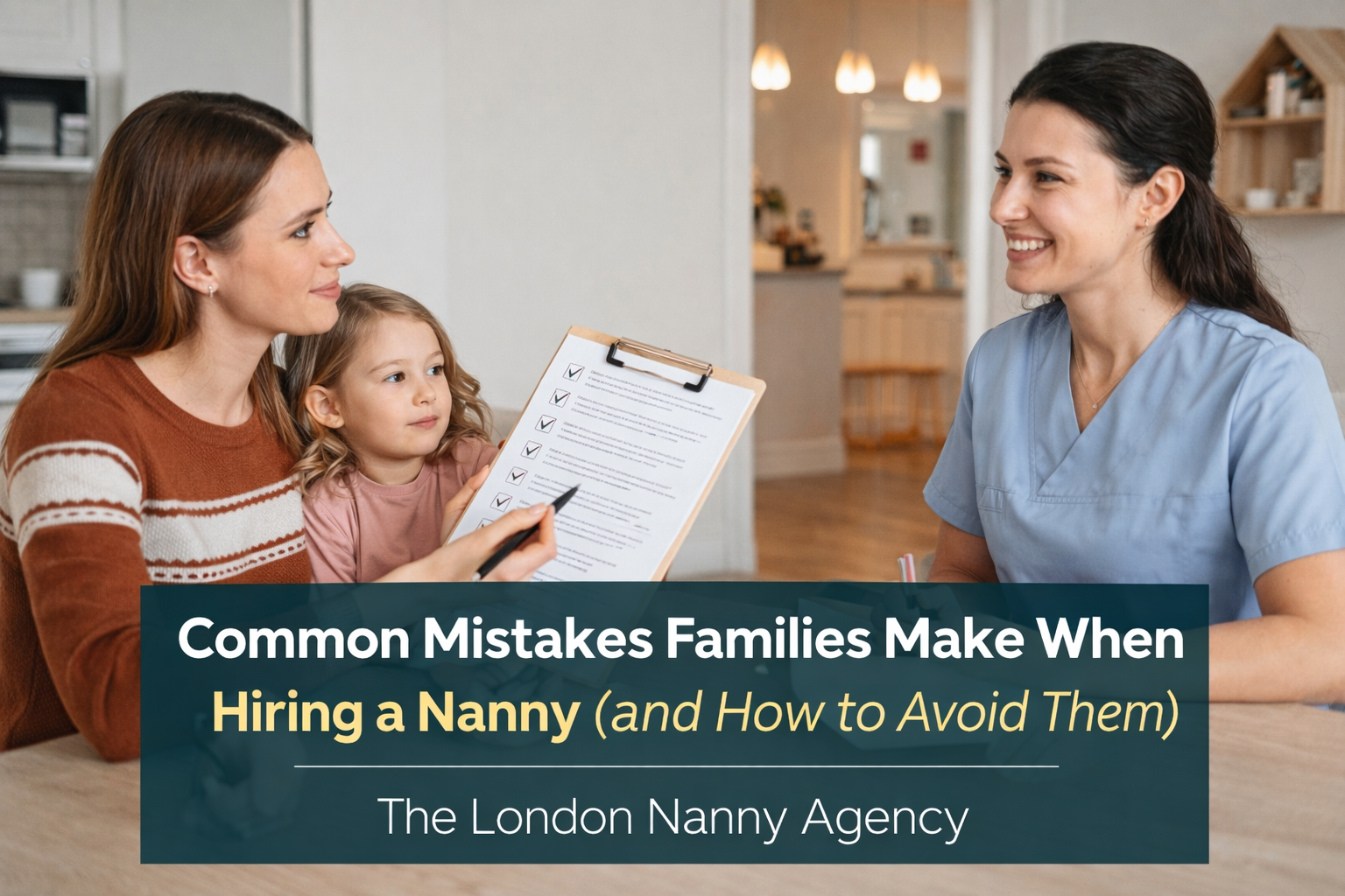 Common Mistakes Families Make When Hiring a Nanny