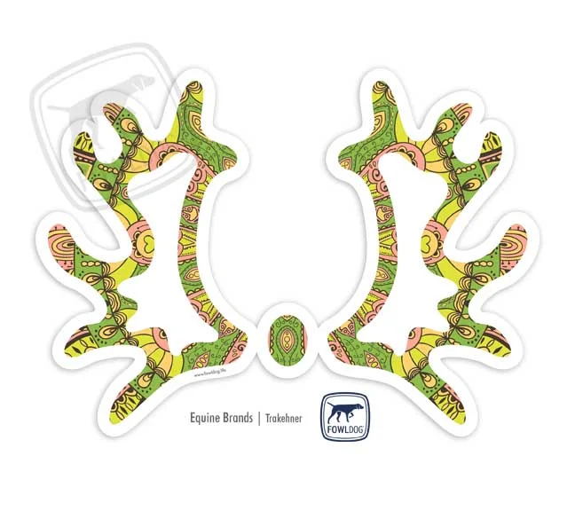 Trakehner Brand sticker Decal Warmblood