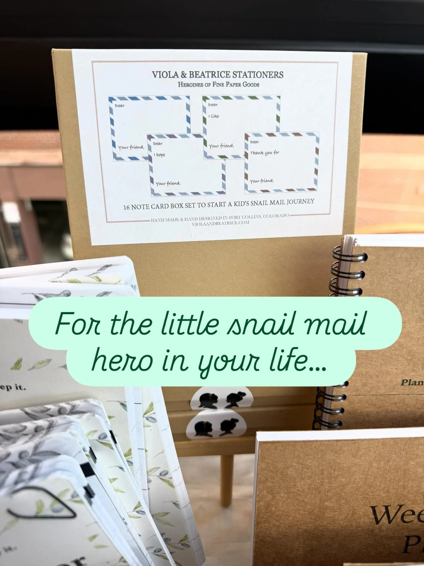 Don&rsquo;t forget about our smallest snail mail hero&rsquo;s! Get your little started on their snail mail journey.
