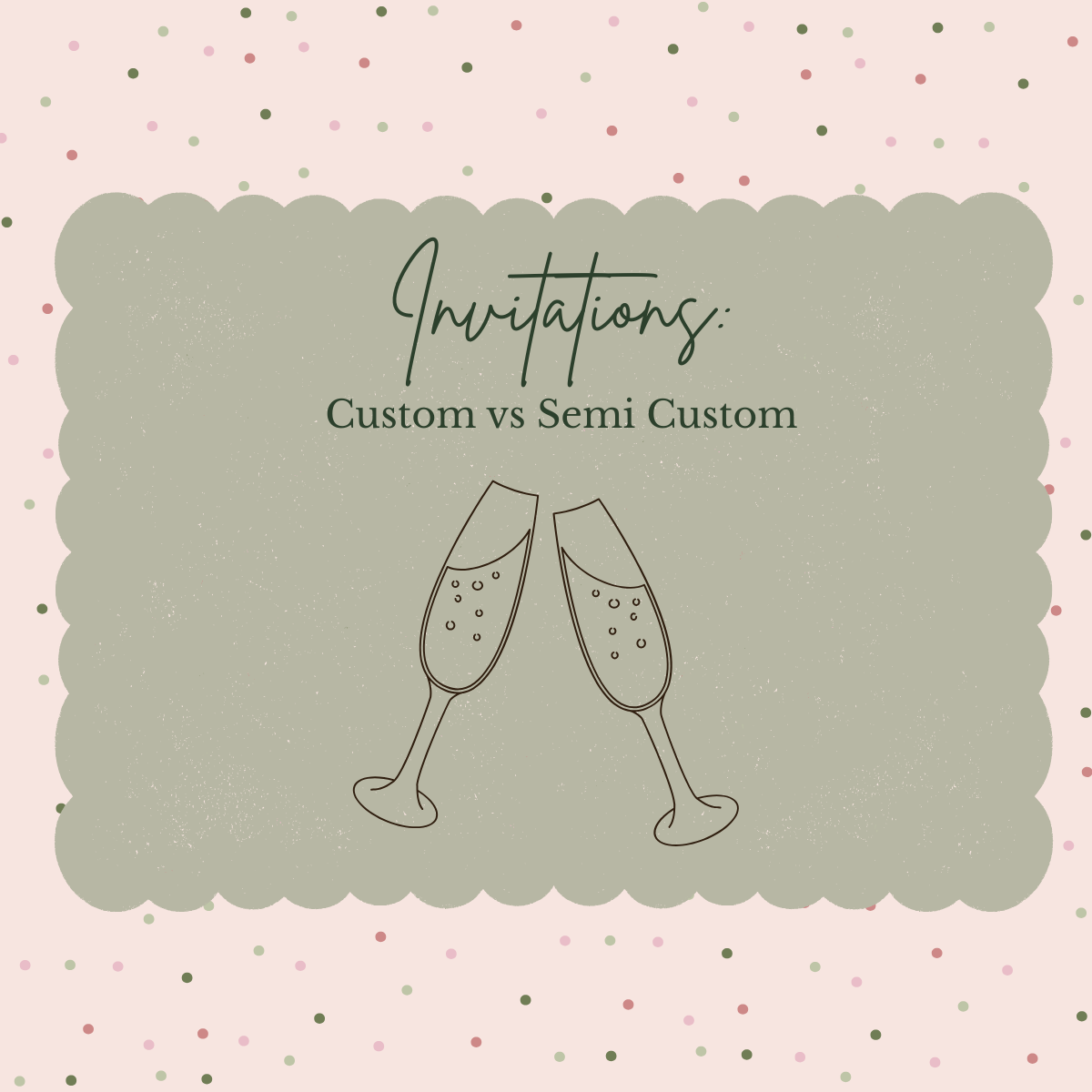 Custom vs. Semi-Custom Wedding Invitations