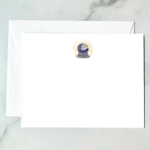 Crystal Ball Note Card