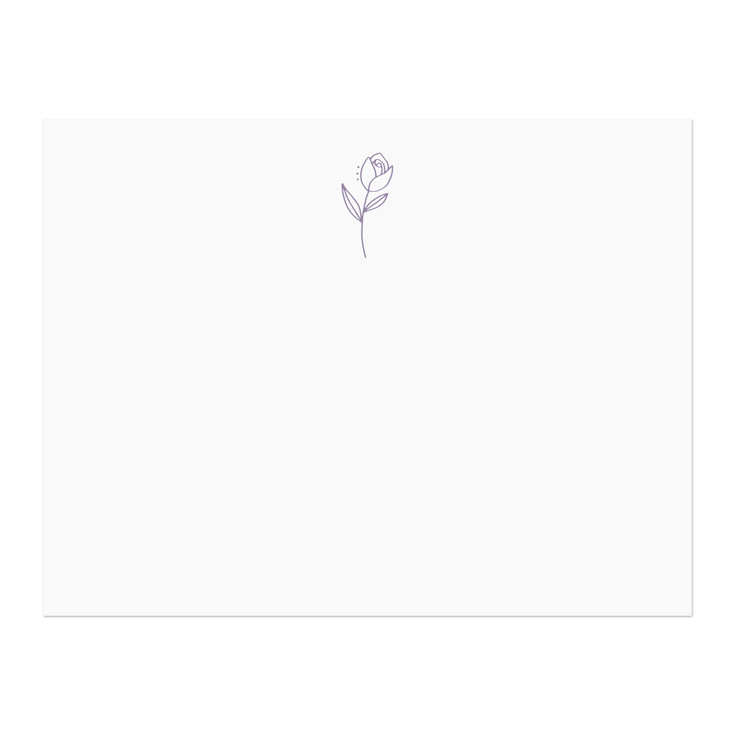 illustrated rose icon designed by Viola and Beatrice Stationers