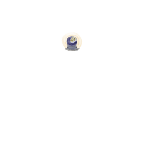 illustrated Crystal Ball designed by Viola and Beatrice Stationers