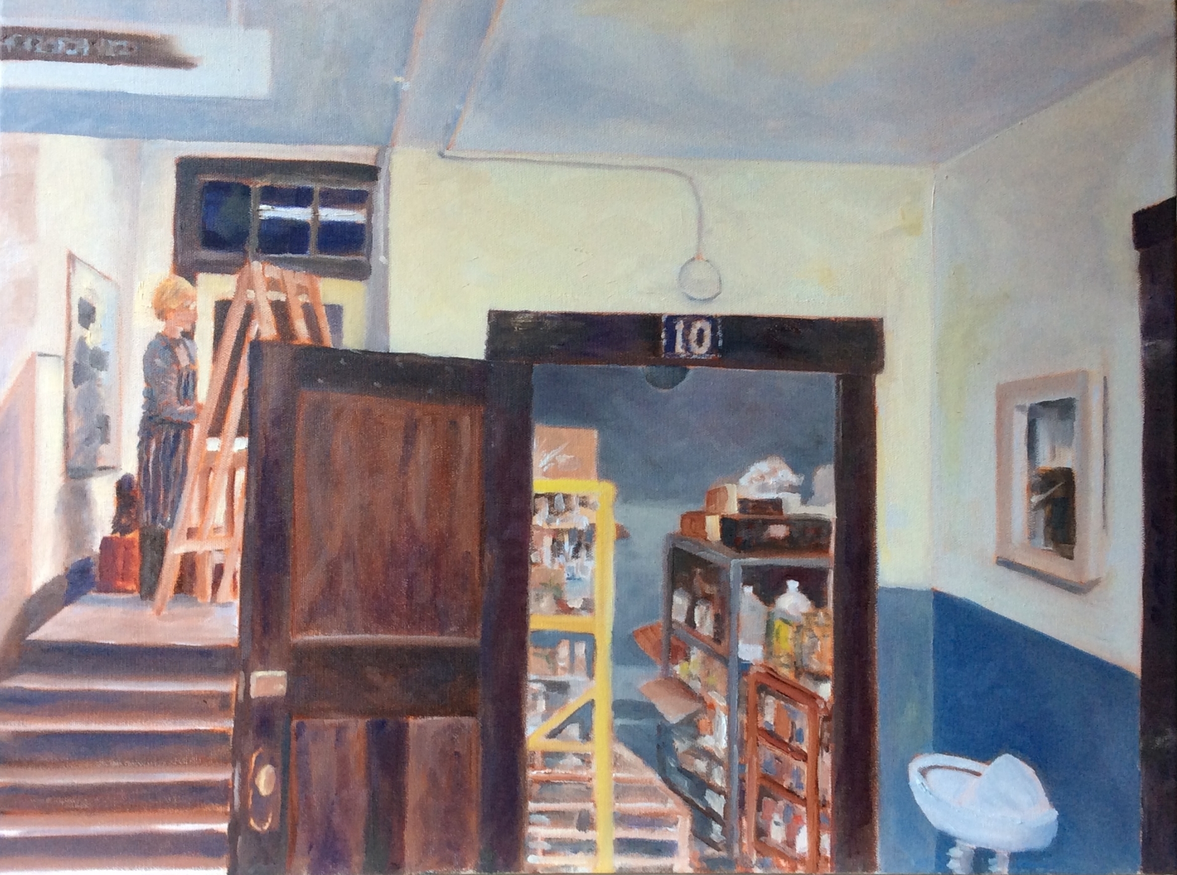 Basement Painting Oil 18 x 24