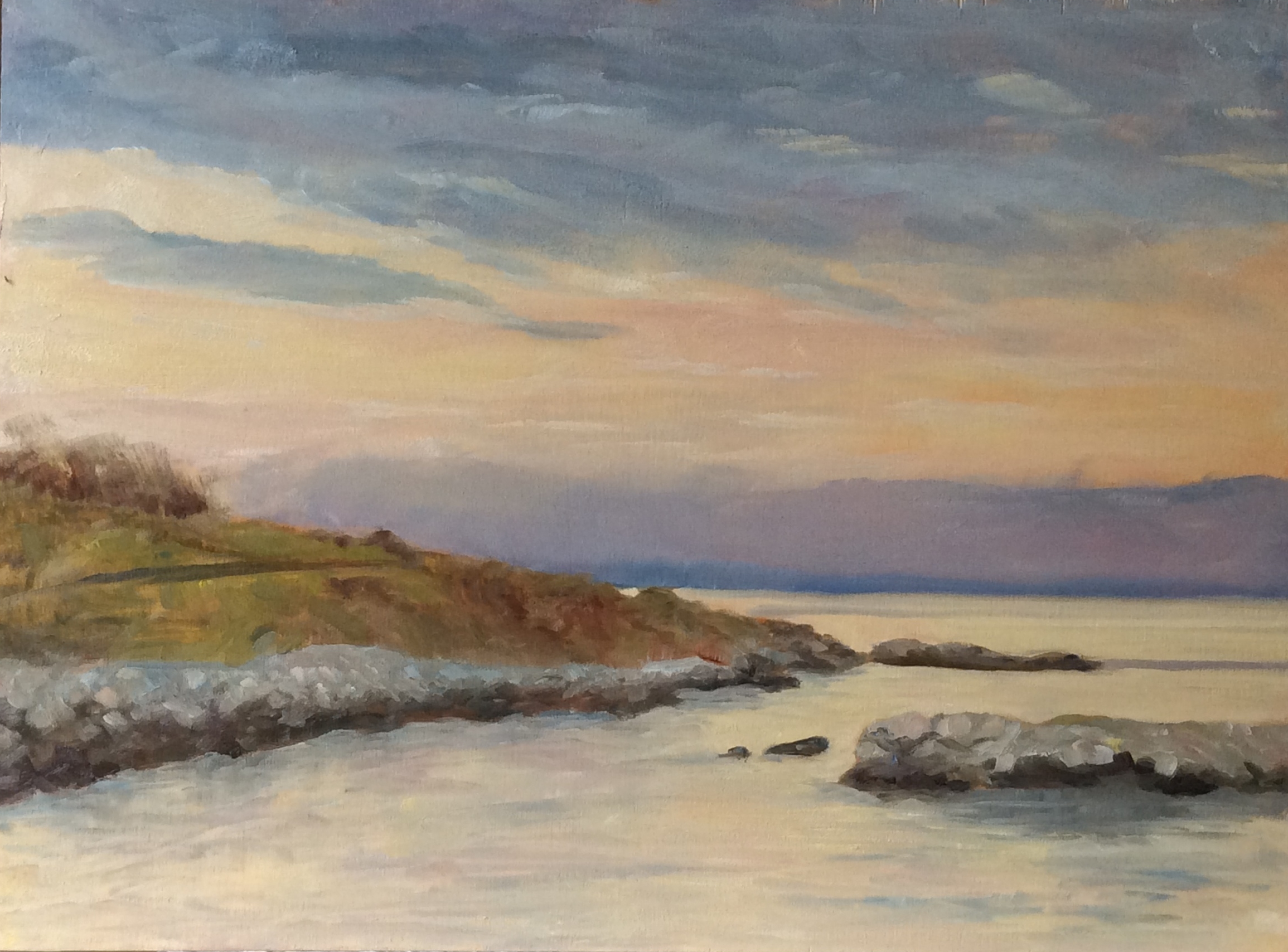 Morning Sky Oil 12 x 16