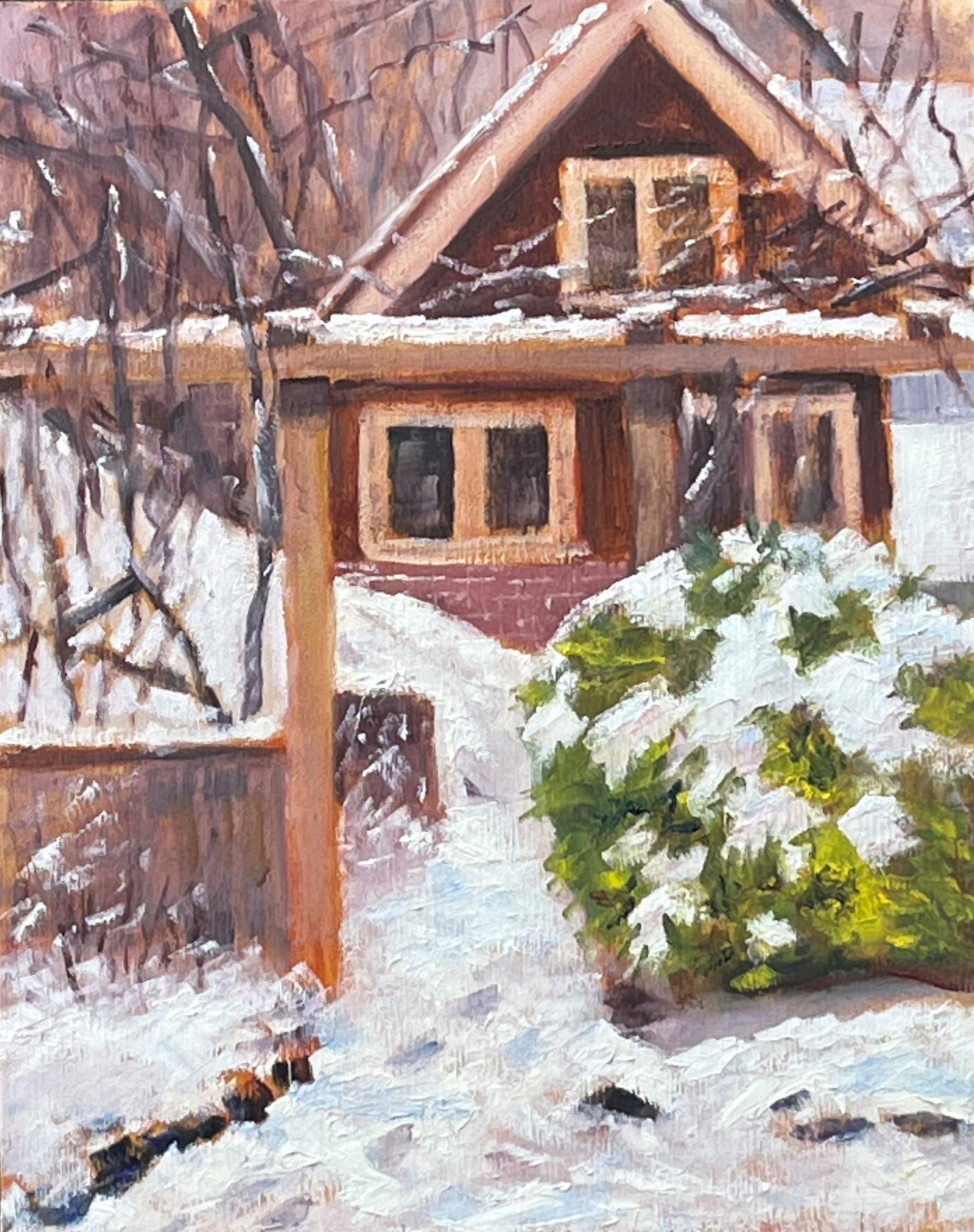 My Studio in the Snow