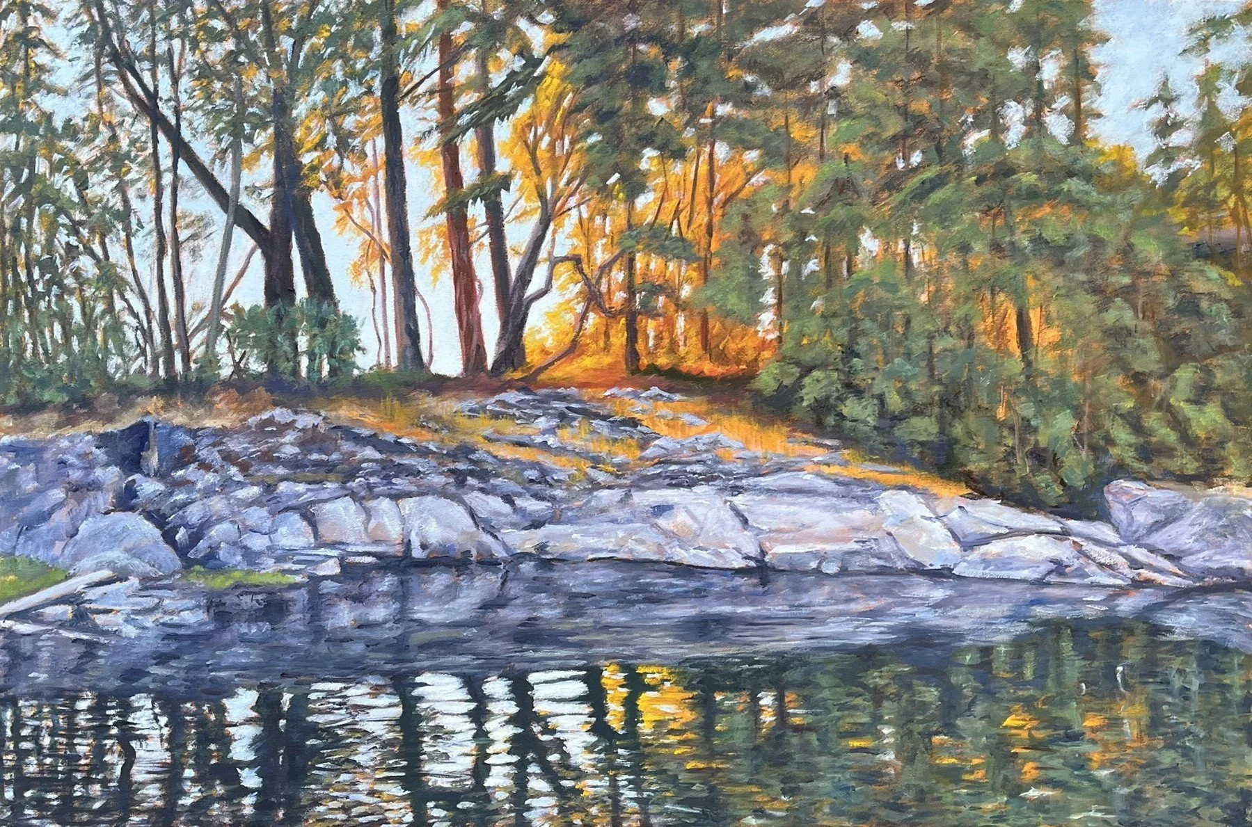 Afternoon Shoreline Along Smugglers' Cove