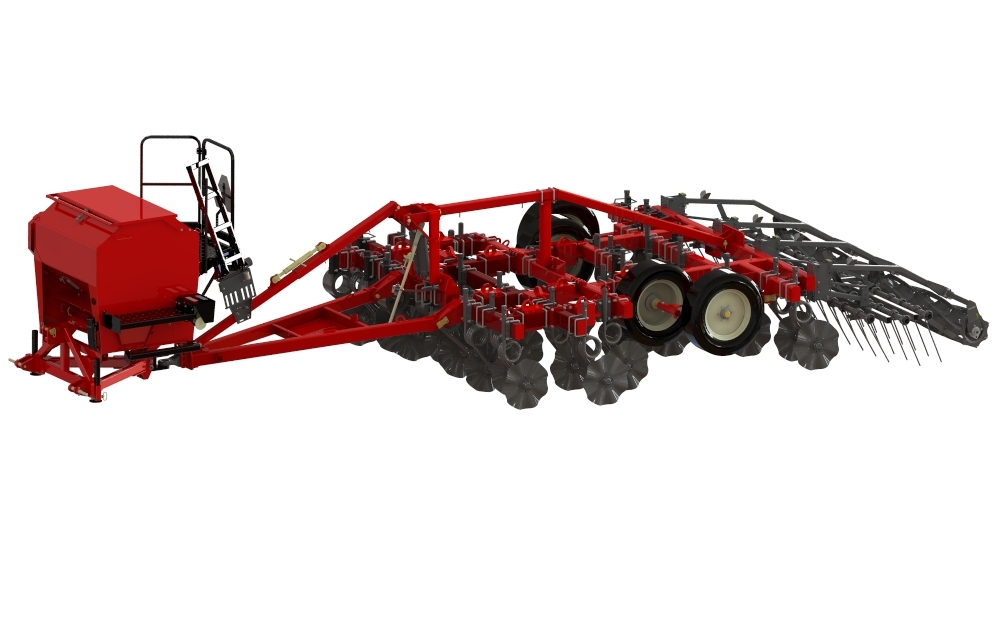 Valmar 55 Series in three-point hitch system