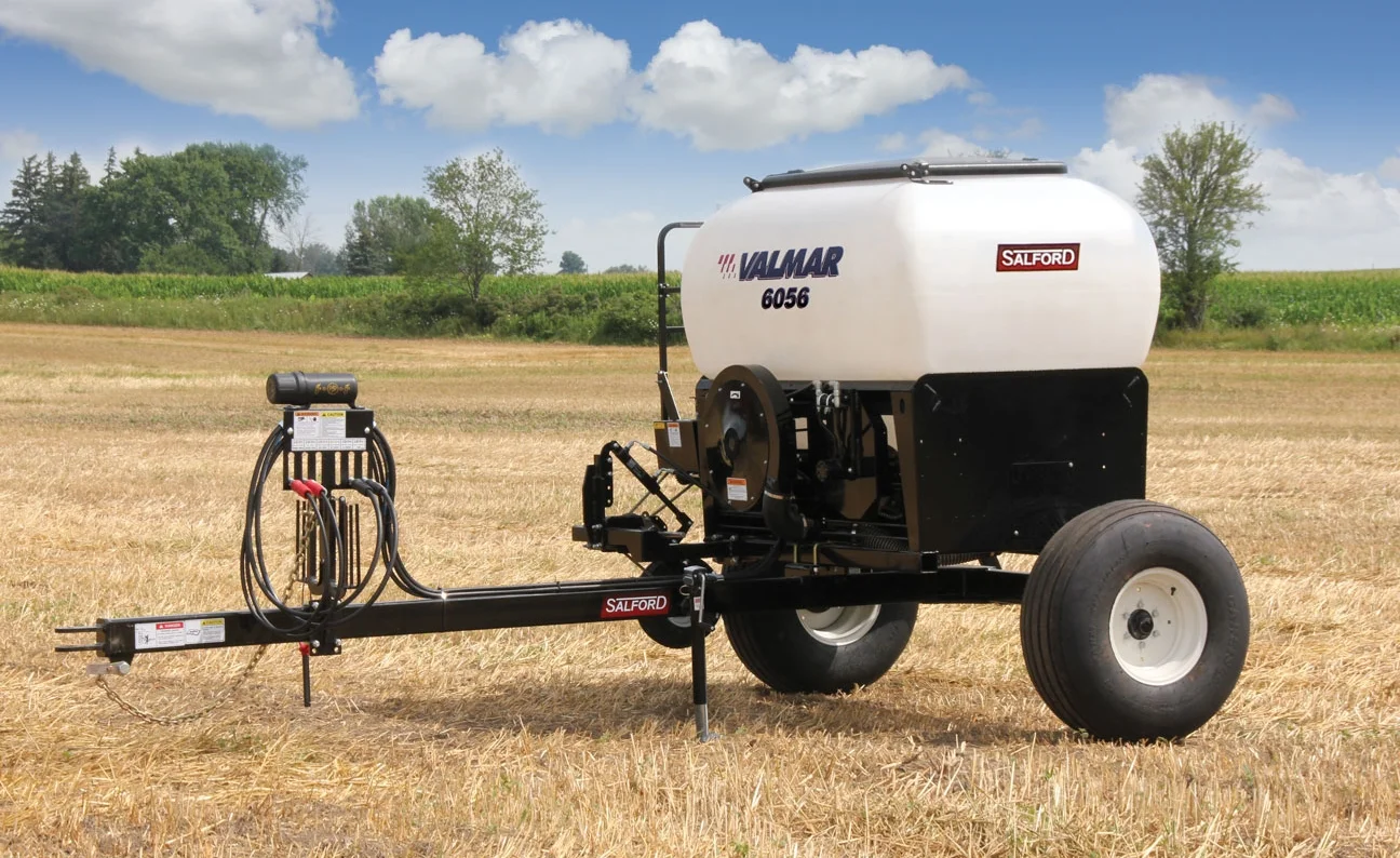Valmar 55-series tow-behind mounting option