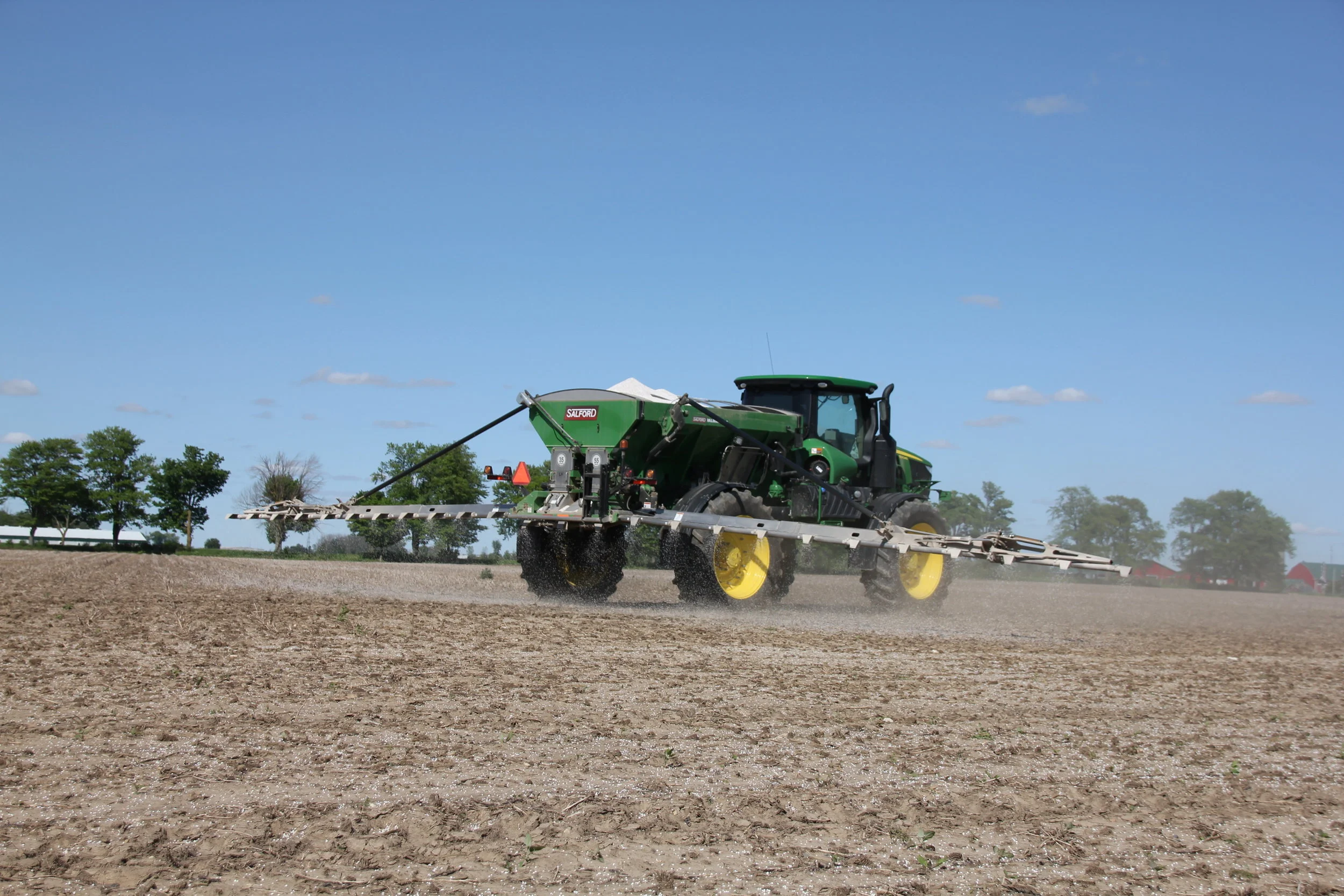 6700 Chassis Mounted Fertilizer Spreader — Salford Group