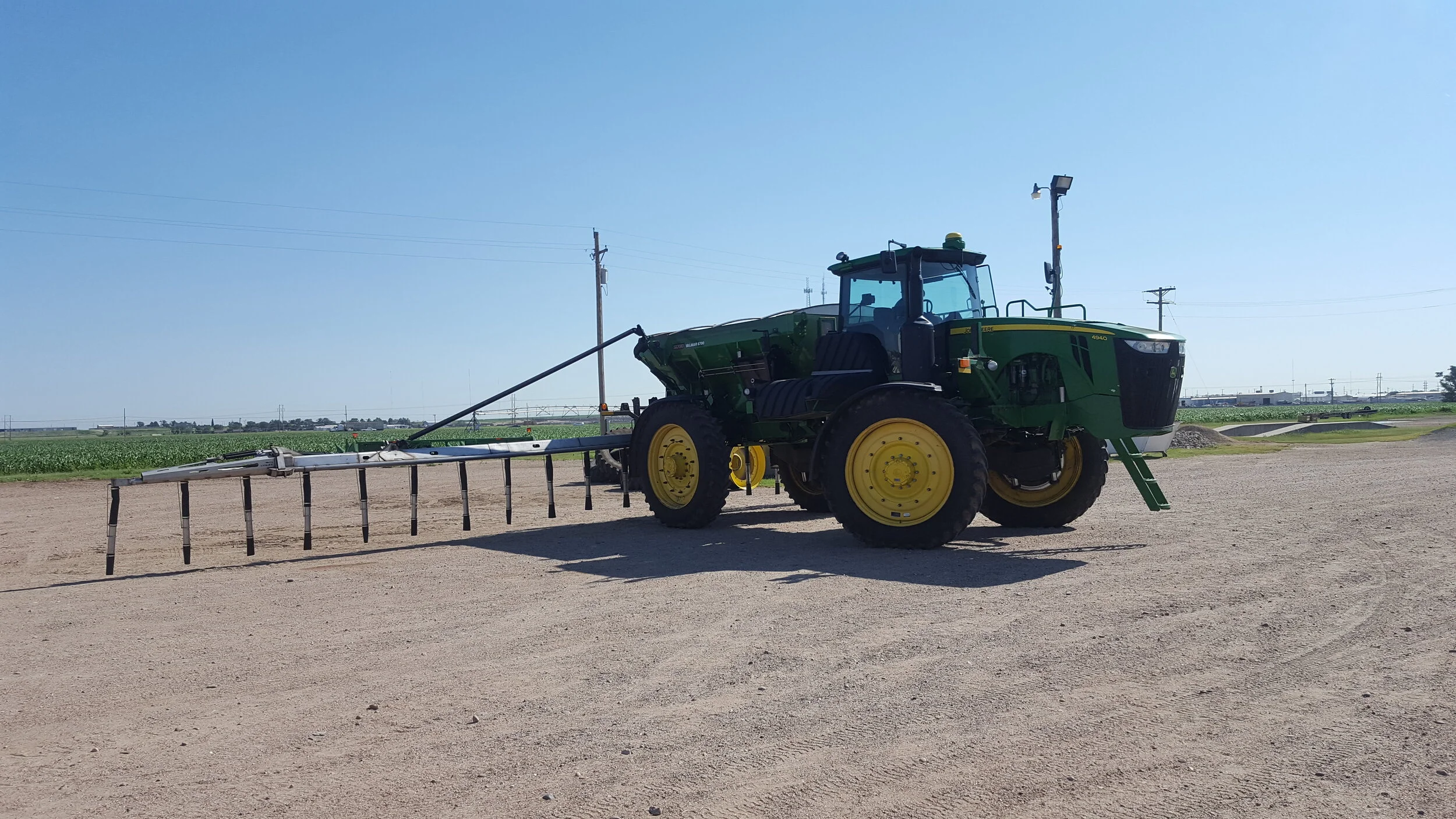 6700 Chassis Mounted Fertilizer Spreader — Salford Group