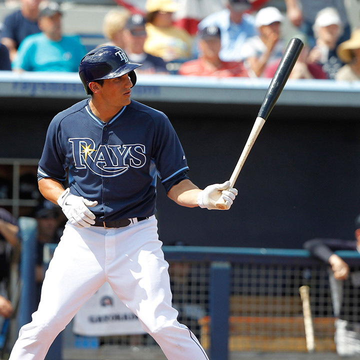 MIKIE MAHTOOK MLB Outfielder Tampa Bay Rays