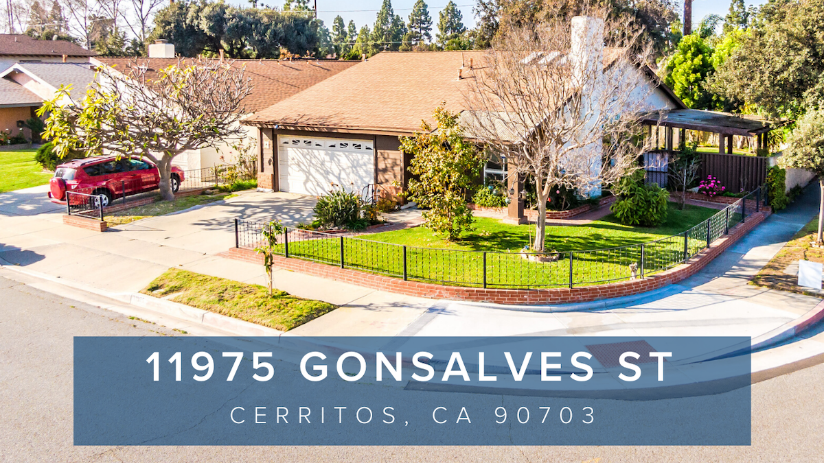 11975 Gonsalves Street Cerritos Ca 90703