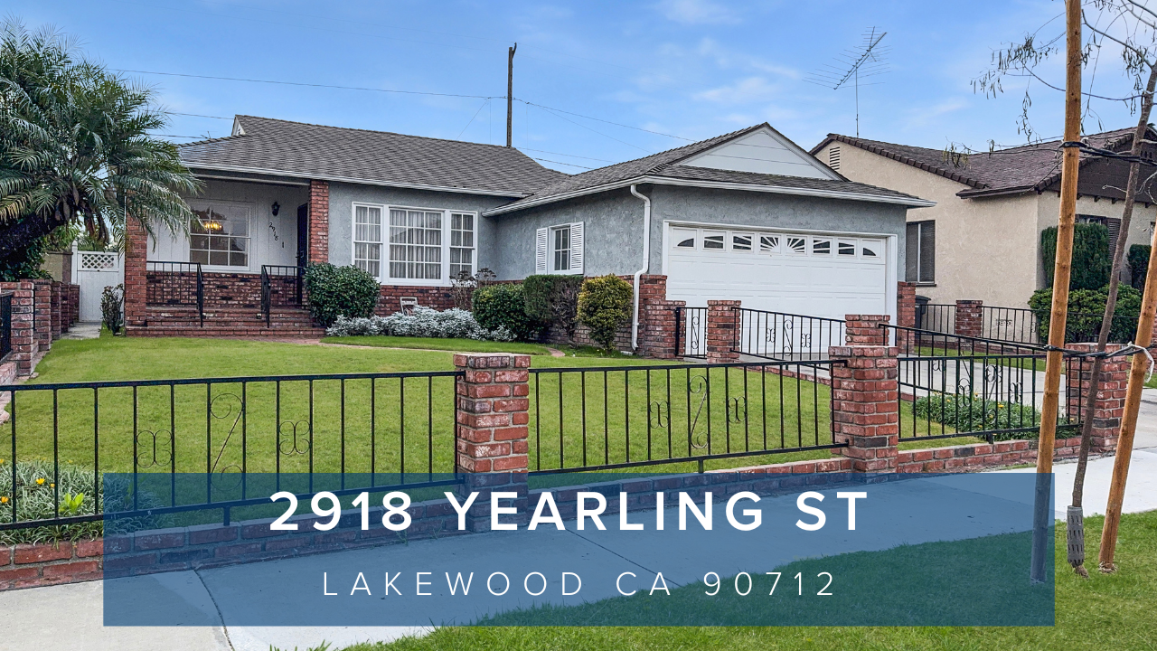 2918 Yearling St Lakewood CA 90712 