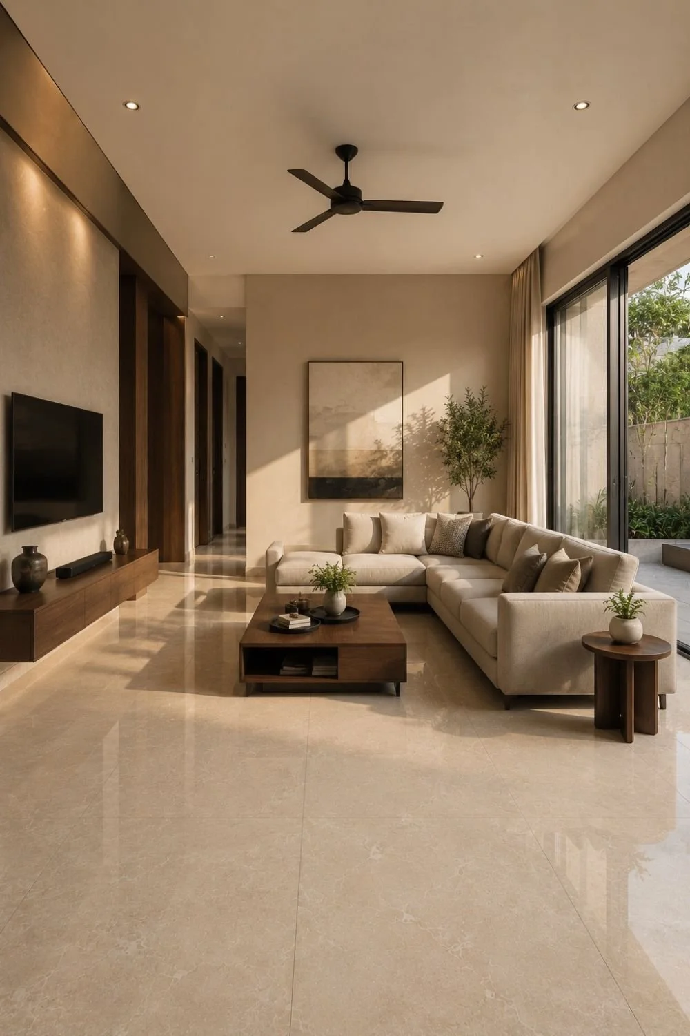Low Maintenance Home Interior Design In Ahmedabad