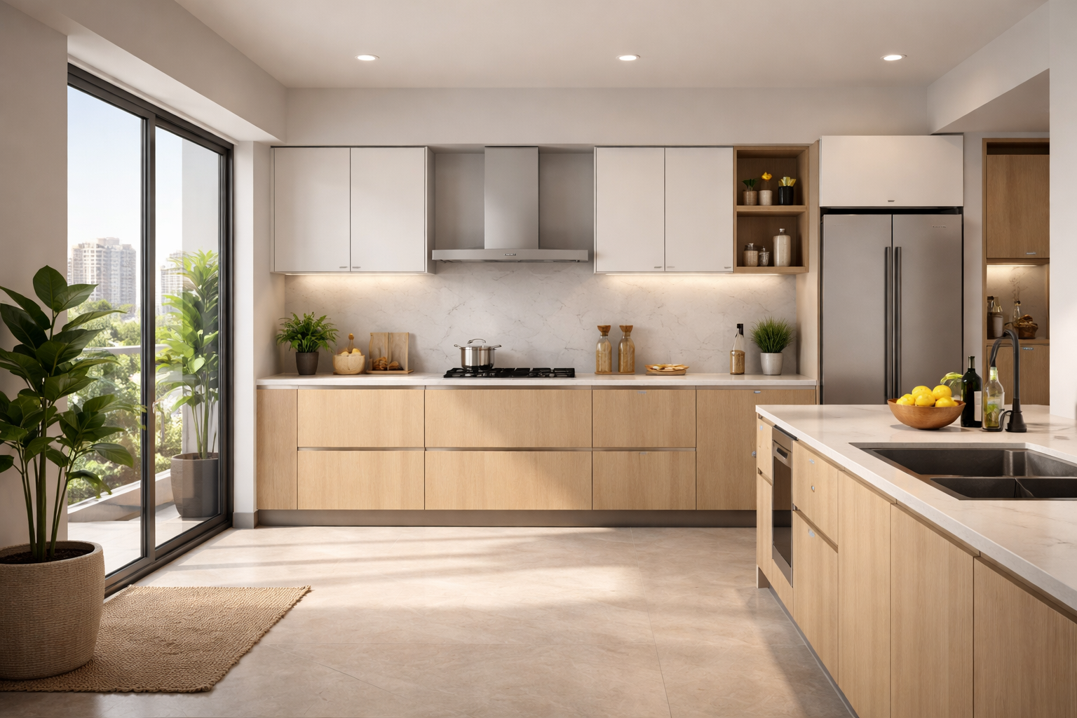 Modular kitchen design
