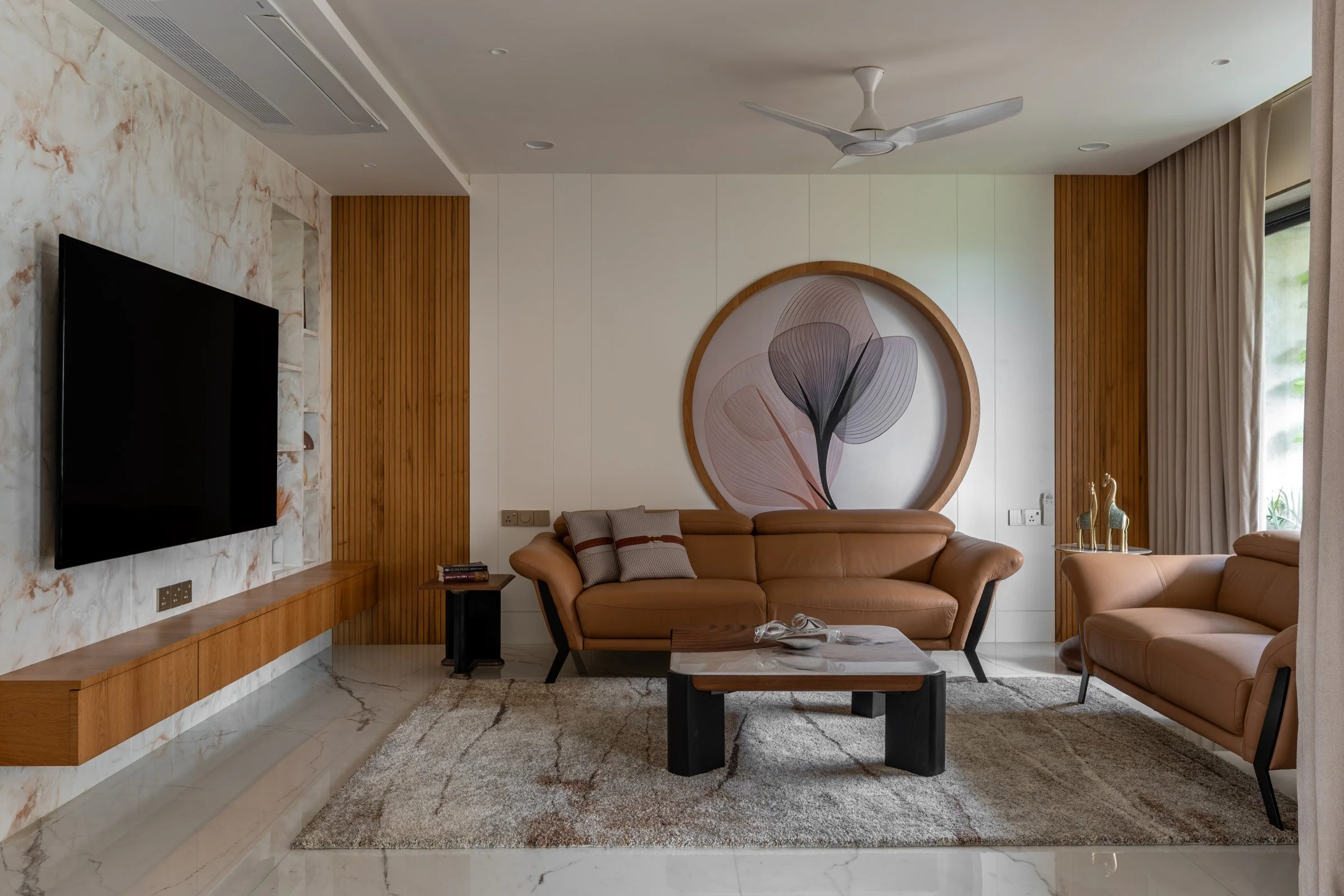 Luxury living room interior design