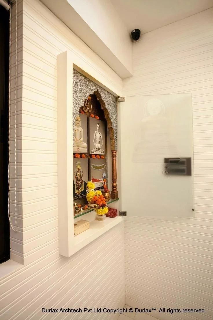 Wall niche mandir