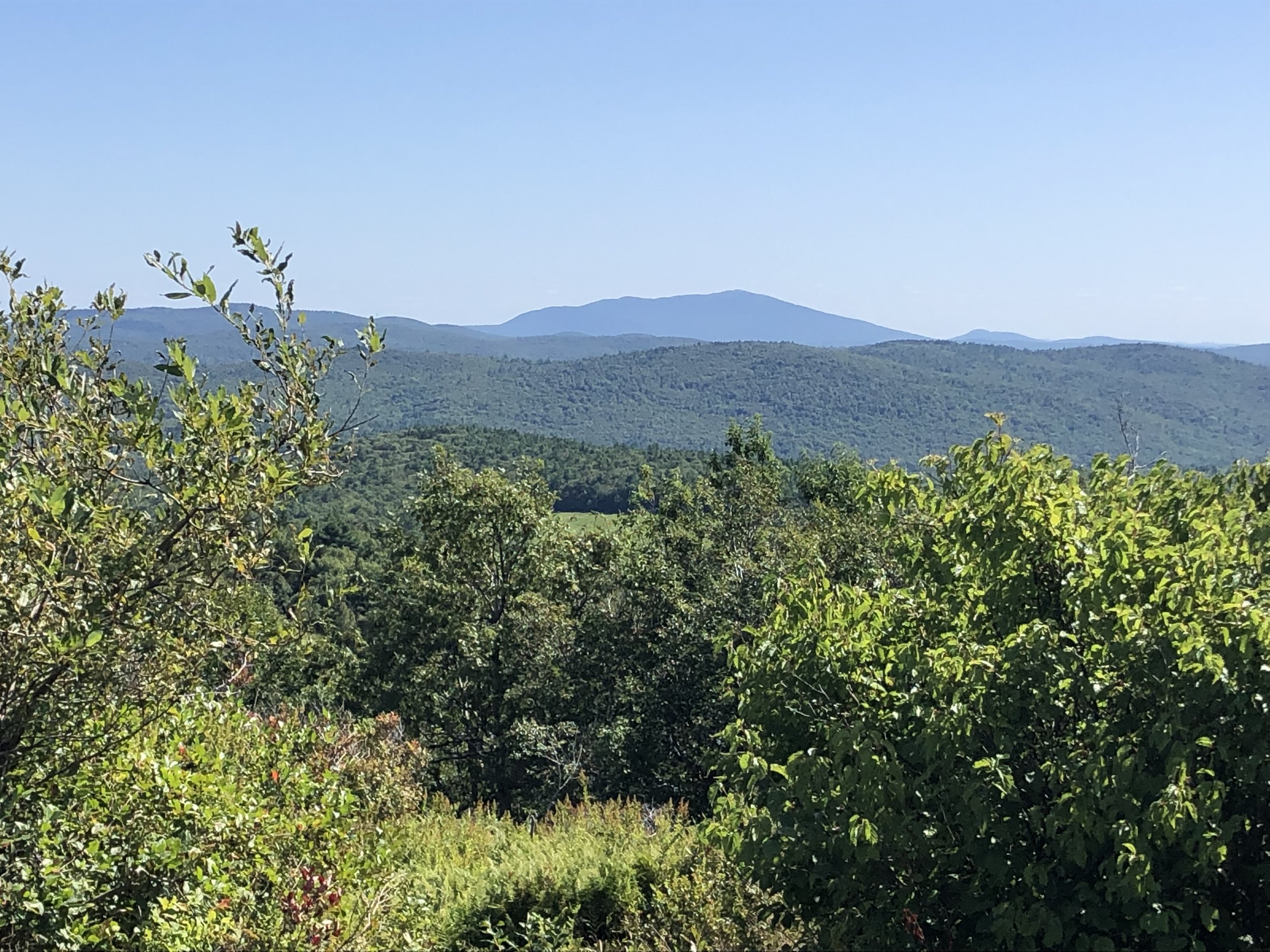 Mount Monadnock to the south
