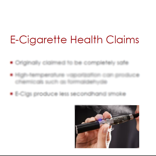 Electronic Cigarette Case Study