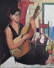 Woman with Guitar