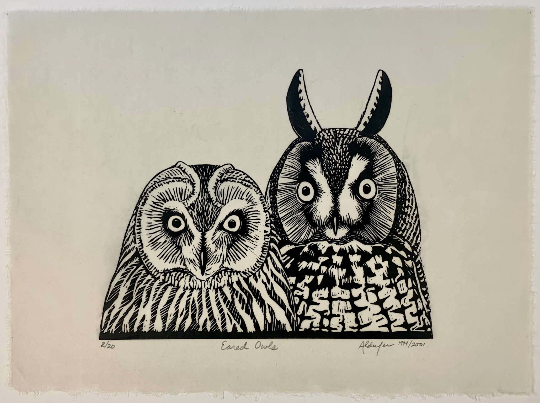 Eared Owls, 1994/2001  (Copy)