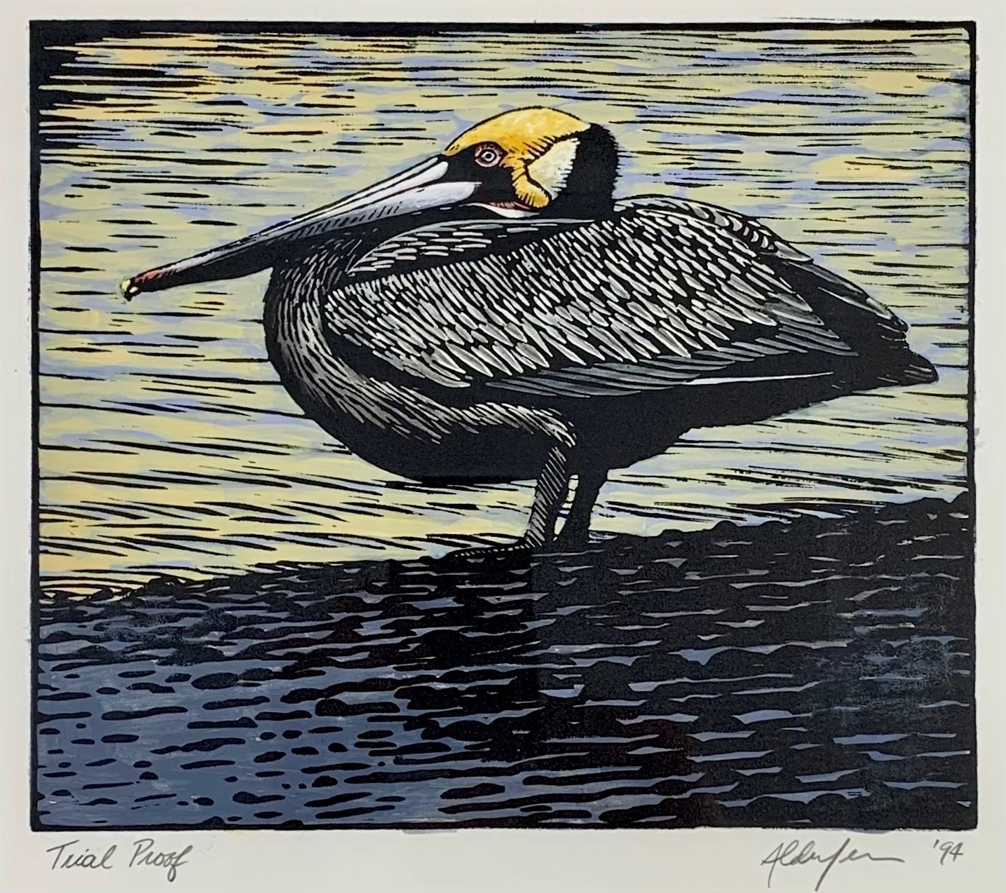 Evening Pelican, 1994  (Copy)