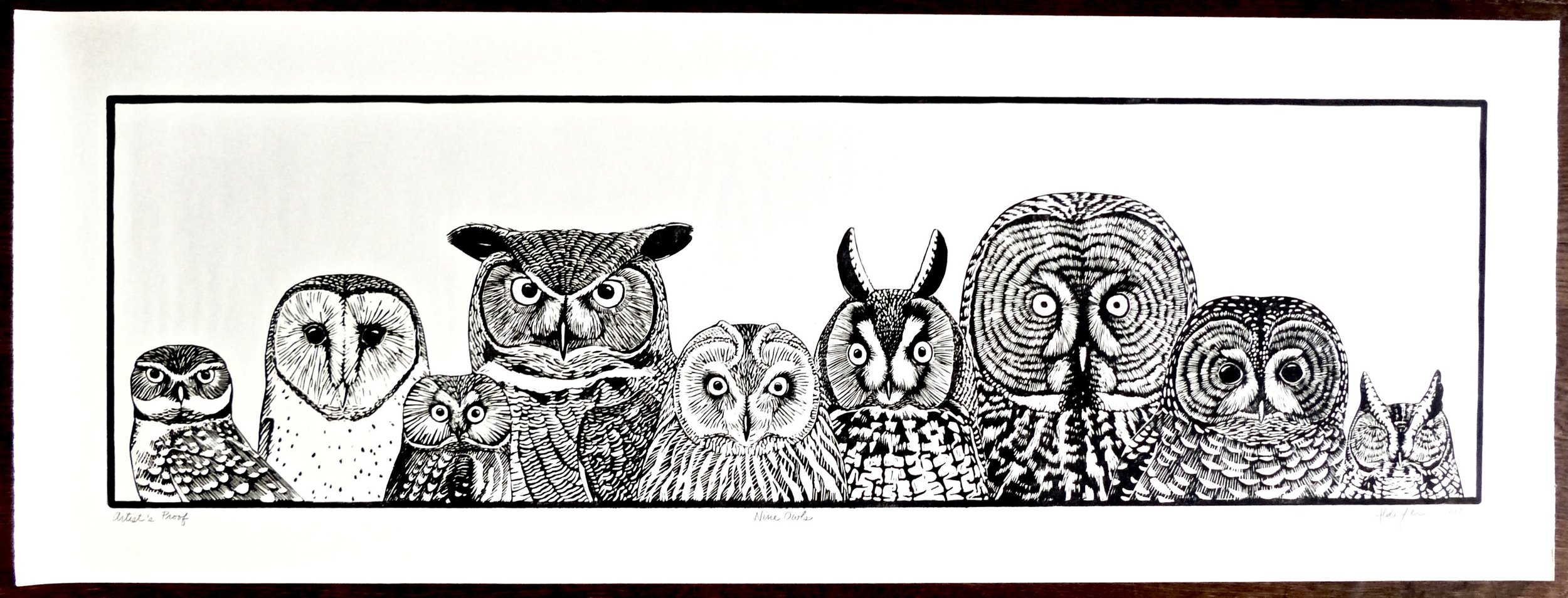 Nine Owls, 1994  (Copy)