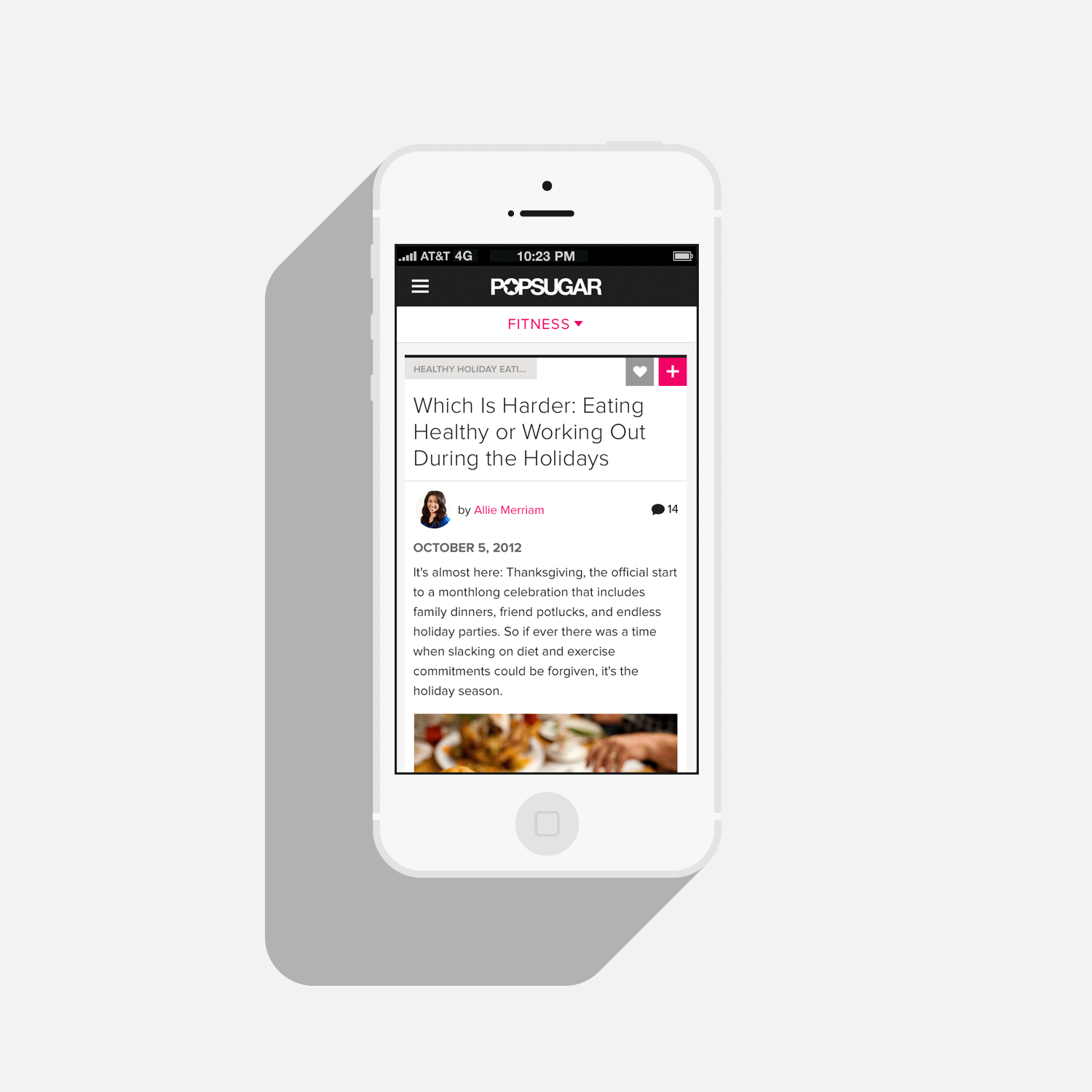 iOS app reader poll UI/UX design