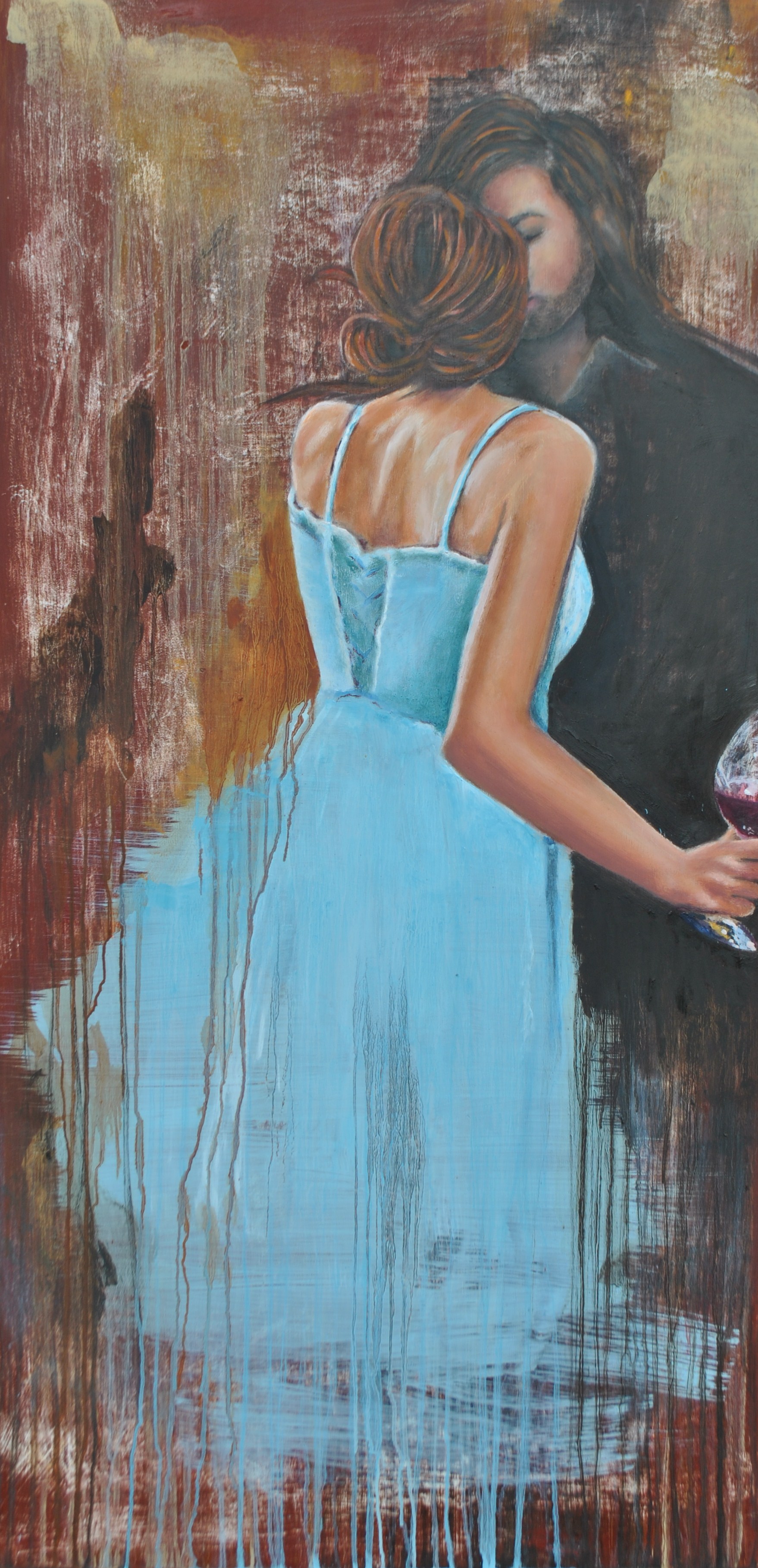 Wedding at Cana 24x48 Oil On Wood Available, Prints available