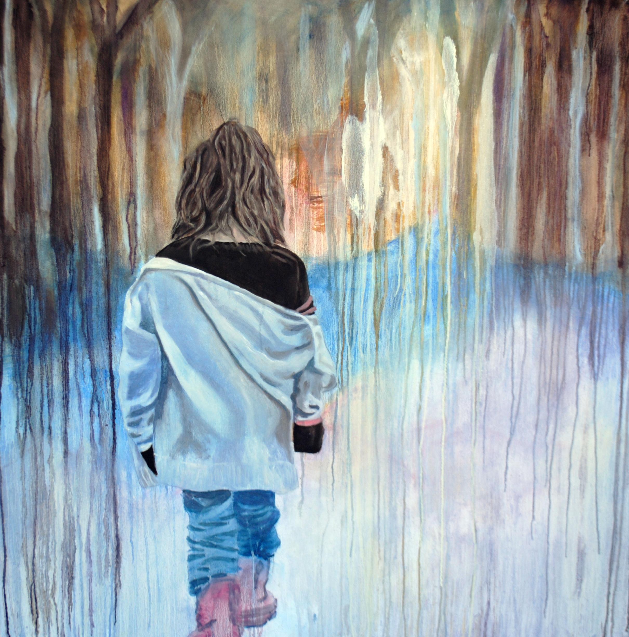 Childhood Dreams 48x48 Oil On Wood Available