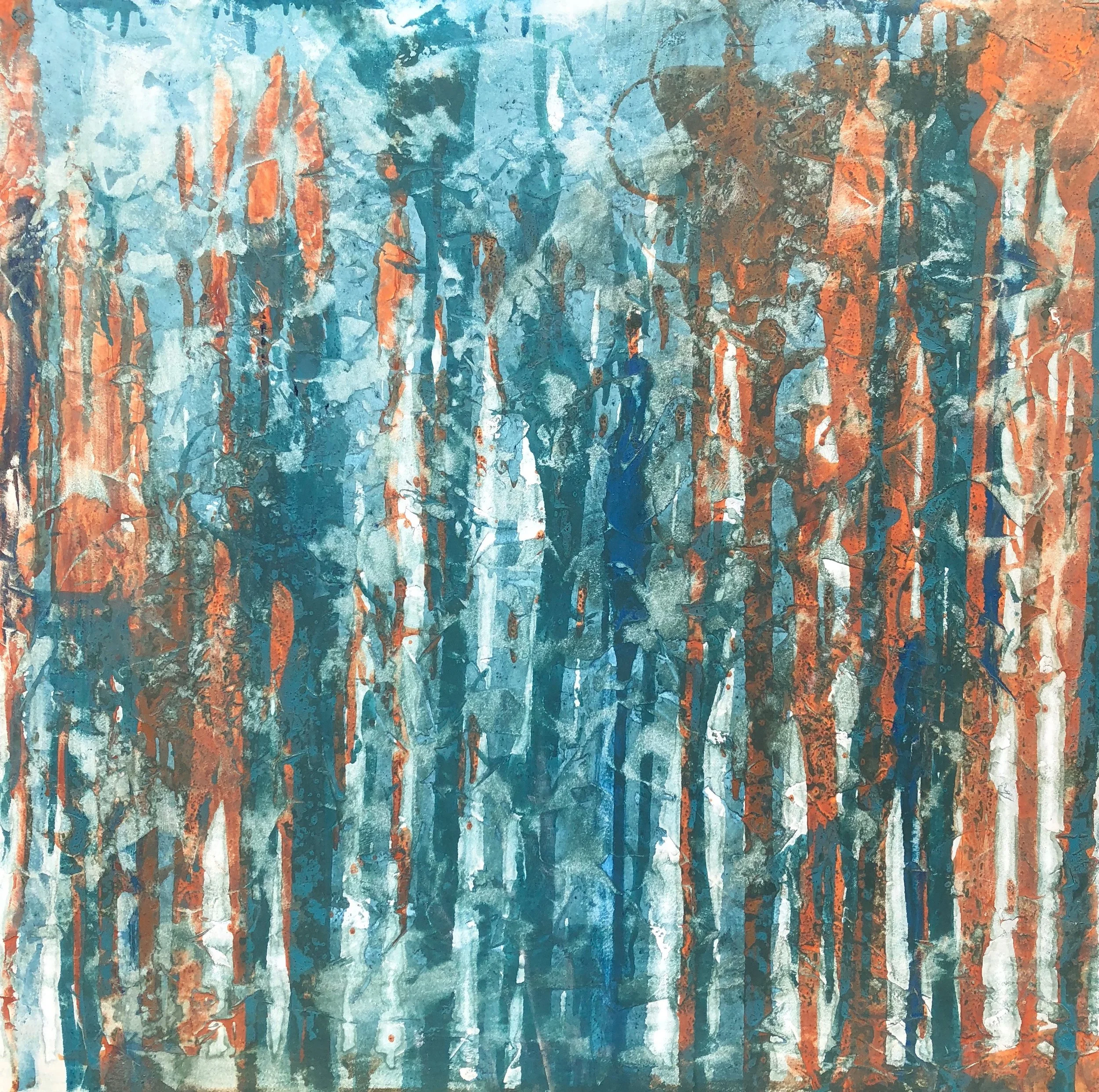 Sadness 24x24 Oil on Wood Panel Private Collection