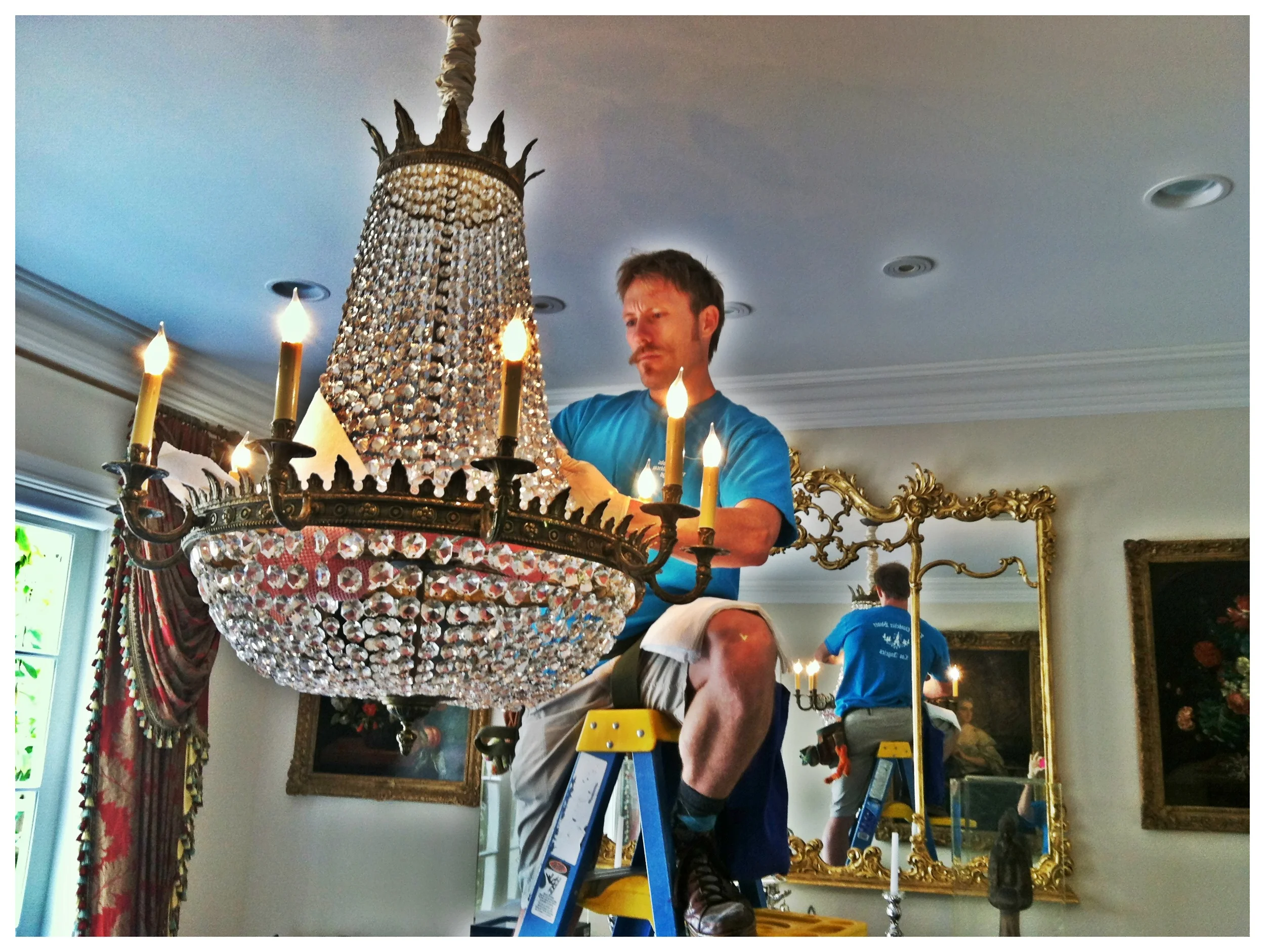 Empire Style Chandelier 