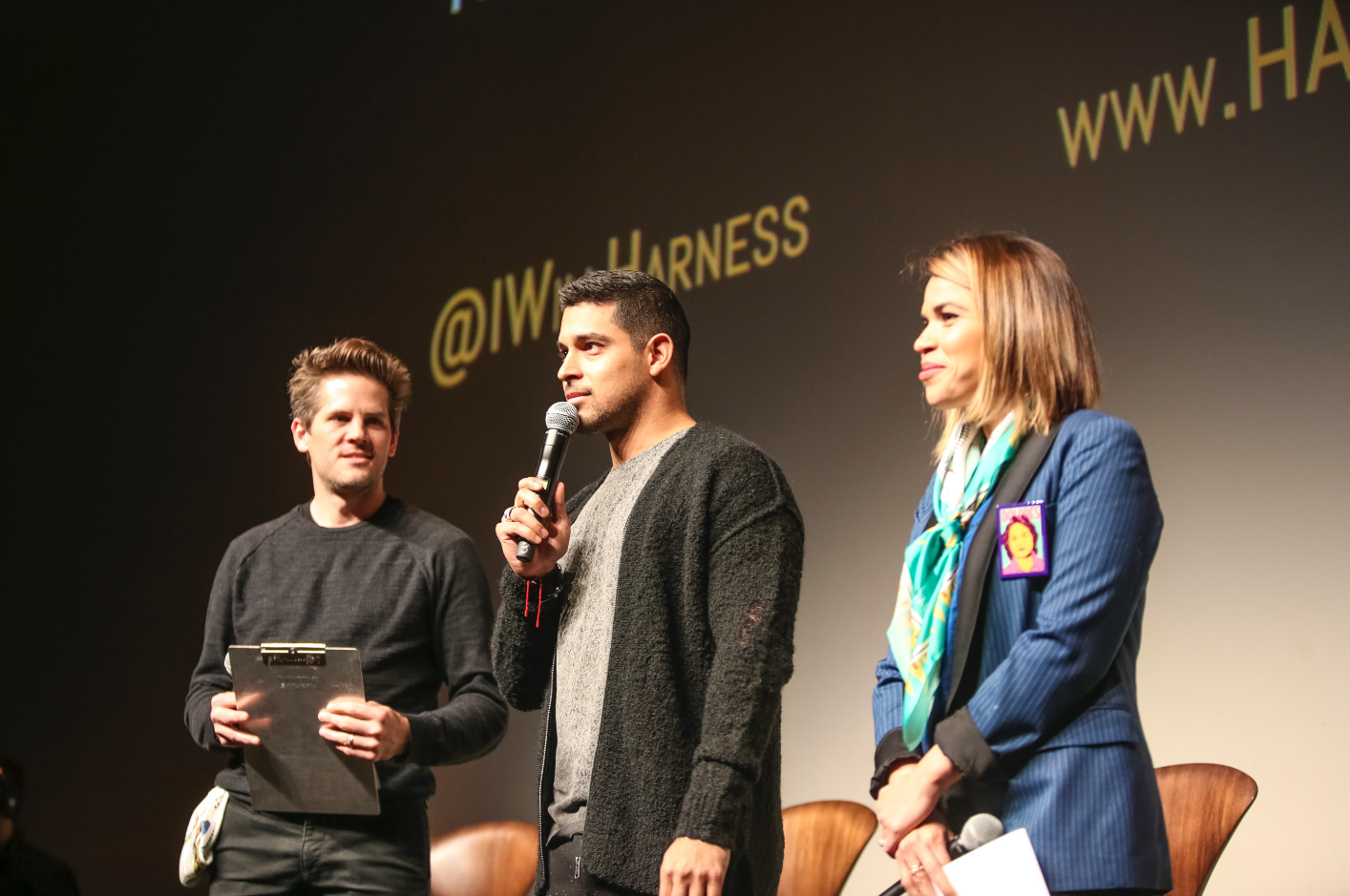  Ryan Piers Williams, Wilmer Valderrama, America Ferrera 